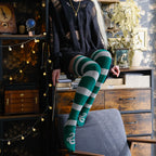 Imagen del producto Harry Potter - Calcetines Altos Slytherin Pack de 2