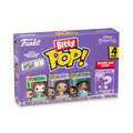 Imagen del producto Disney Princess - Funko Bitty Pop set de 4 figuras serie 1