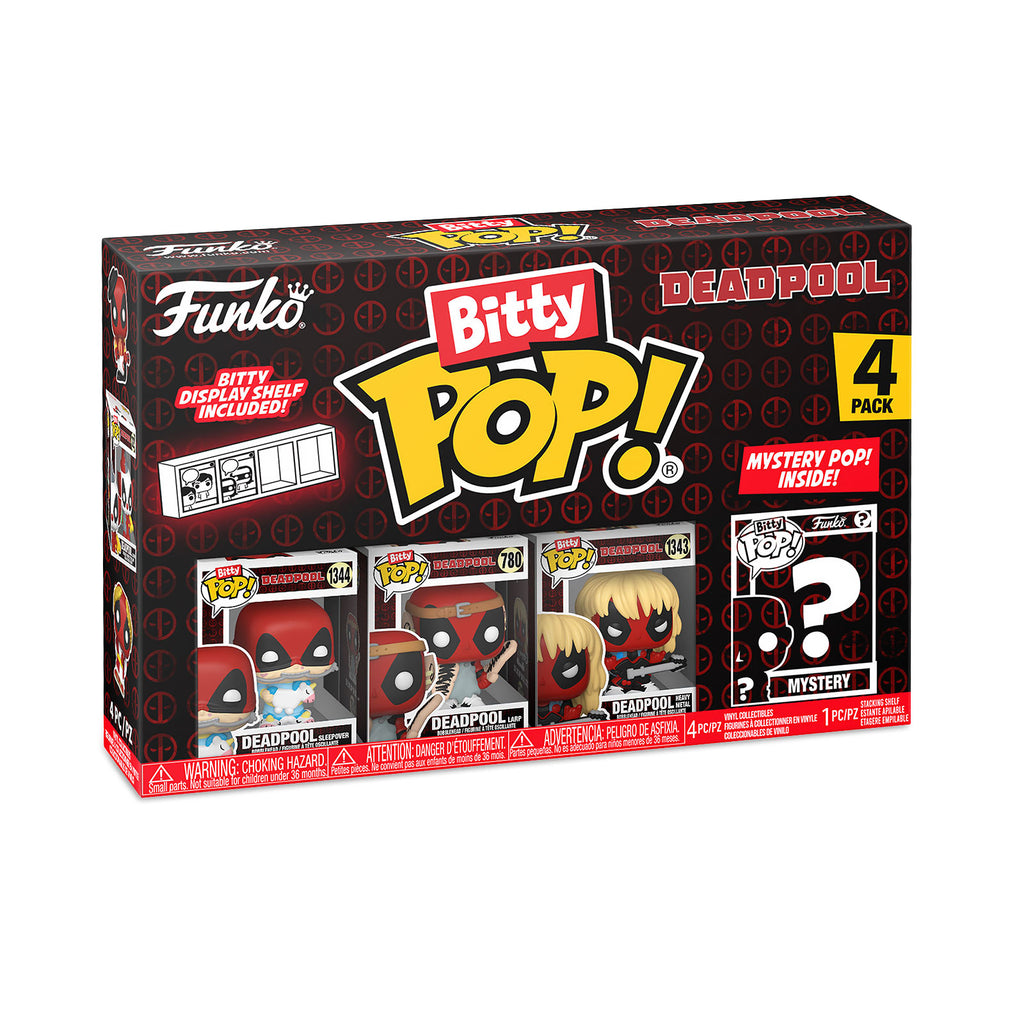 Imagen del producto Deadpool - Funko Bitty Pop Conjunto de 4 Figuras Serie 4