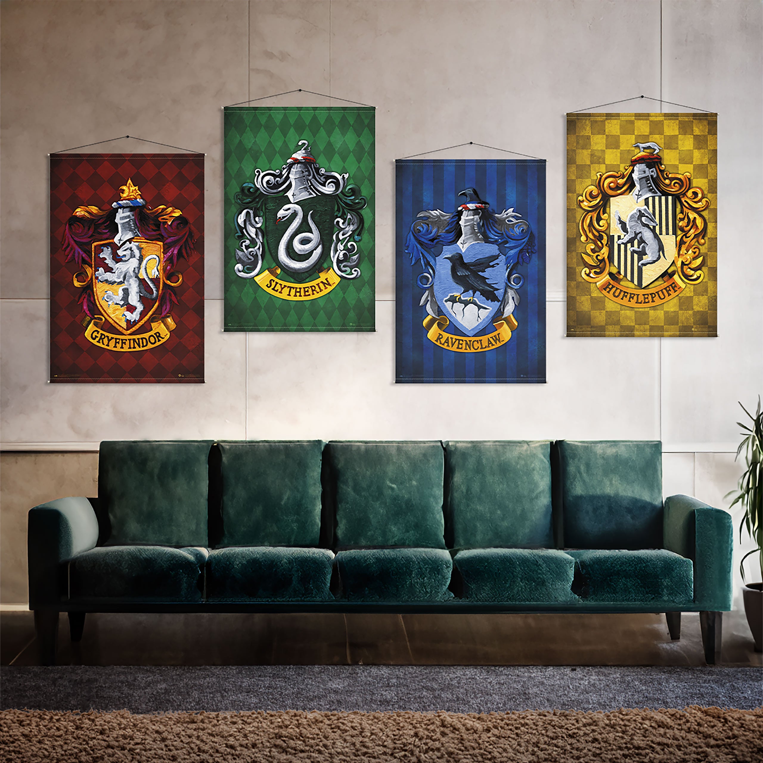 Imagen del producto Harry Potter - Pergamino de pared de Slytherin