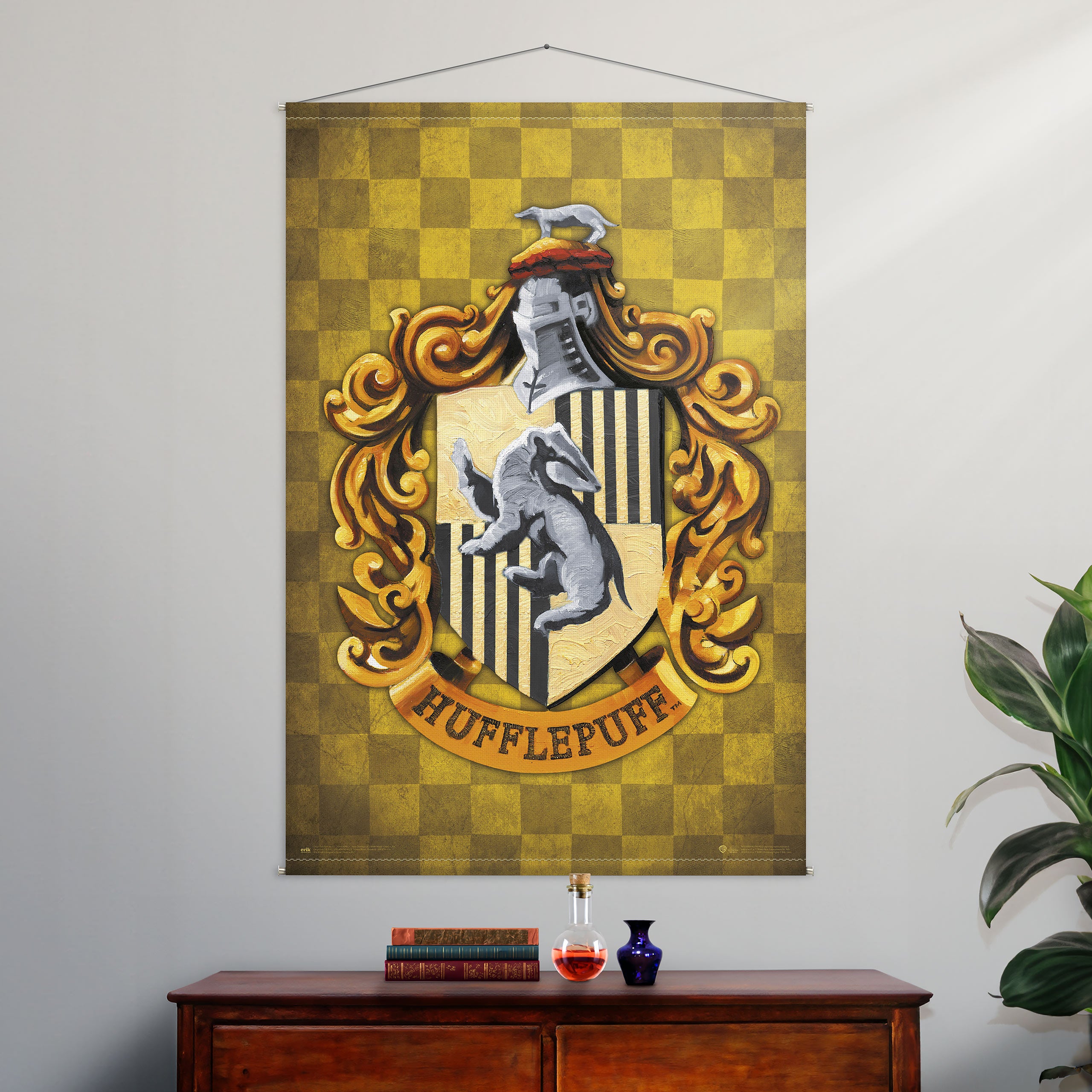 Imagen del producto Harry Potter - Pergamino de pared Hufflepuff