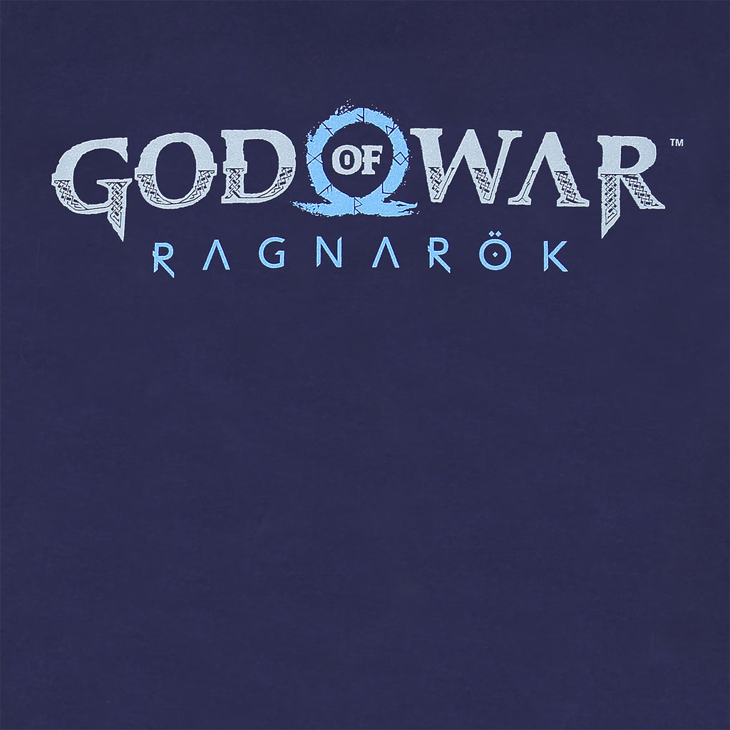 Imagen del producto God of War Ragnarok - Camiseta logo azul