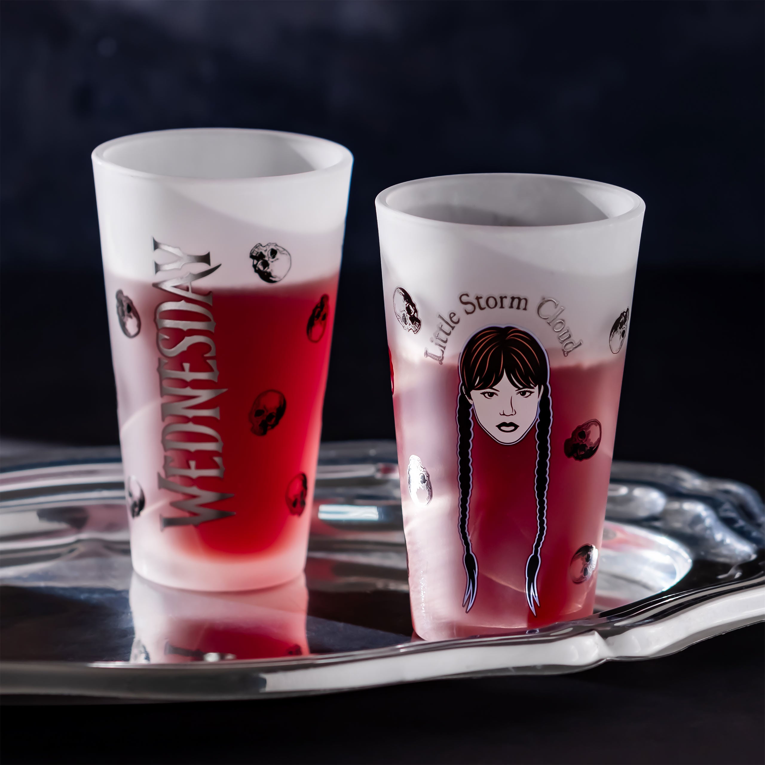 Imagen del producto Wednesday - Juego de 2 vasos Little Storm Cloud