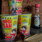 Product image Luffy, Zoro and Nami Chicken Teriyaki Instant Noodles - One Piece