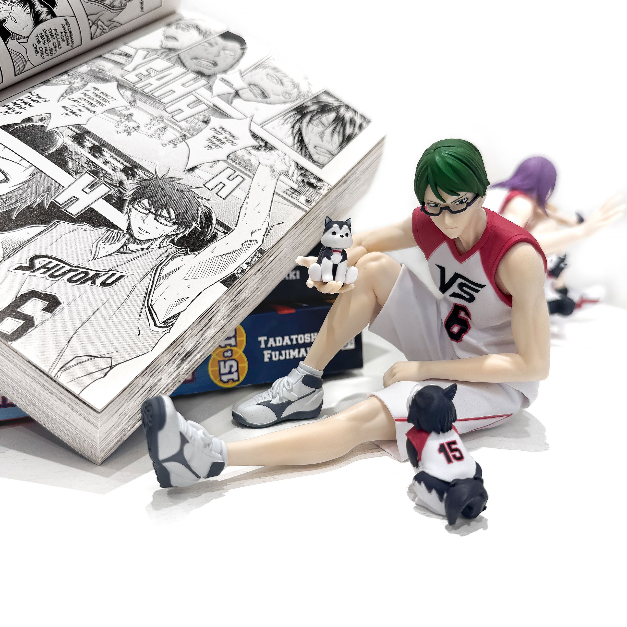 Imagen del producto Kuroko's Basketball - Figura de Shintaro Midorima con Tetsuya