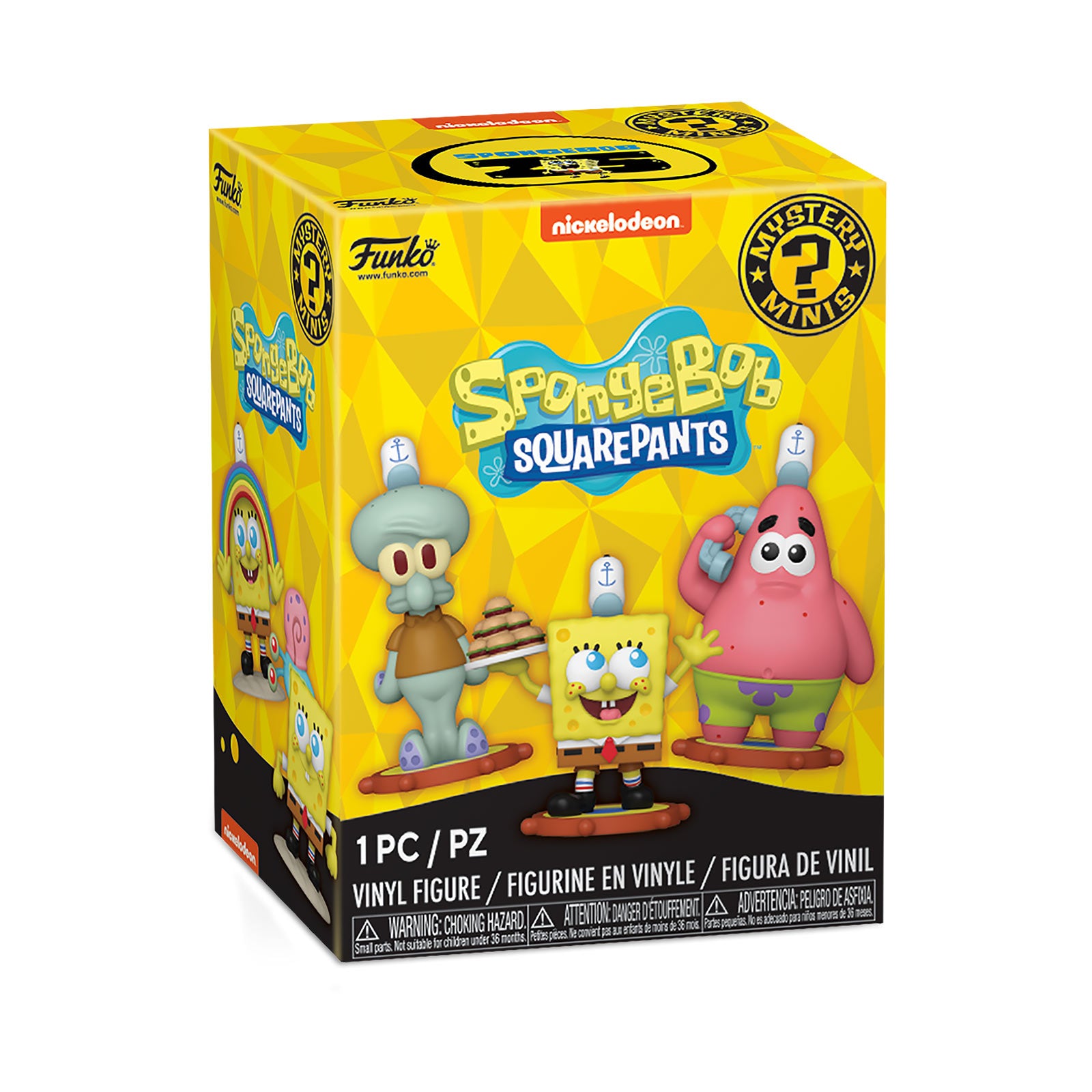Imagen del producto SpongeBob - Figura de Misterio Mini Funko Pop del 25 aniversario