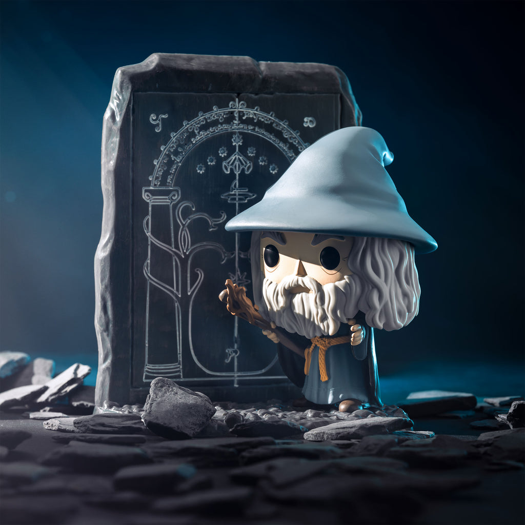 Imagen del producto El Señor de los Anillos - Gandalf ante las Puertas de Moria Funko Pop Diorama