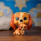 Imagen del producto La Dama y el Vagabundo - Dama con Cachorro Figura Funko Pop