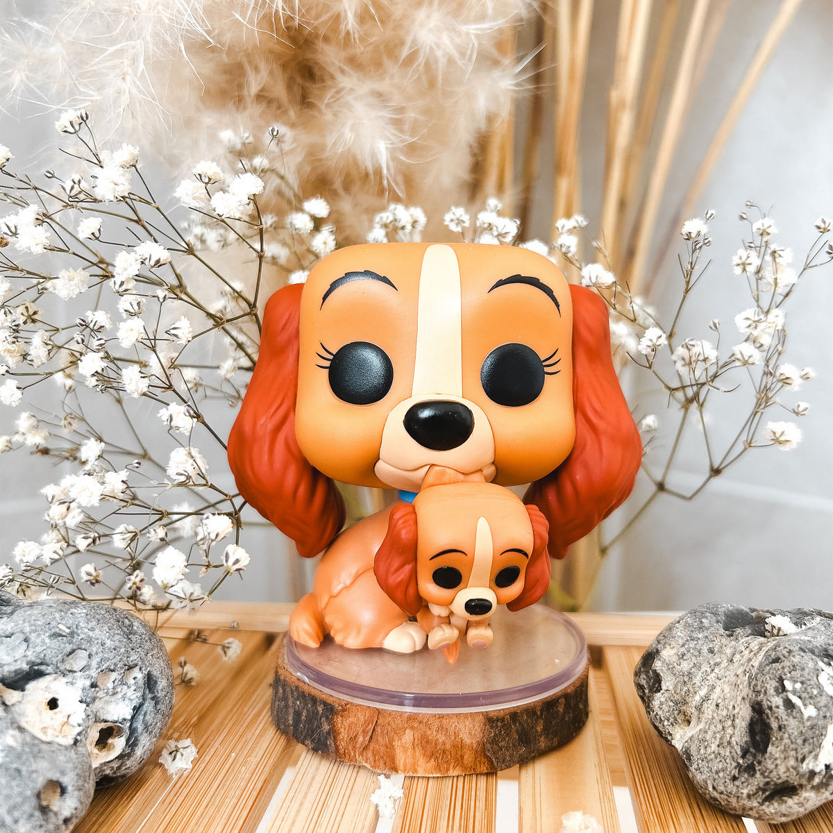 Imagen del producto La Dama y el Vagabundo - Dama con Cachorro Figura Funko Pop
