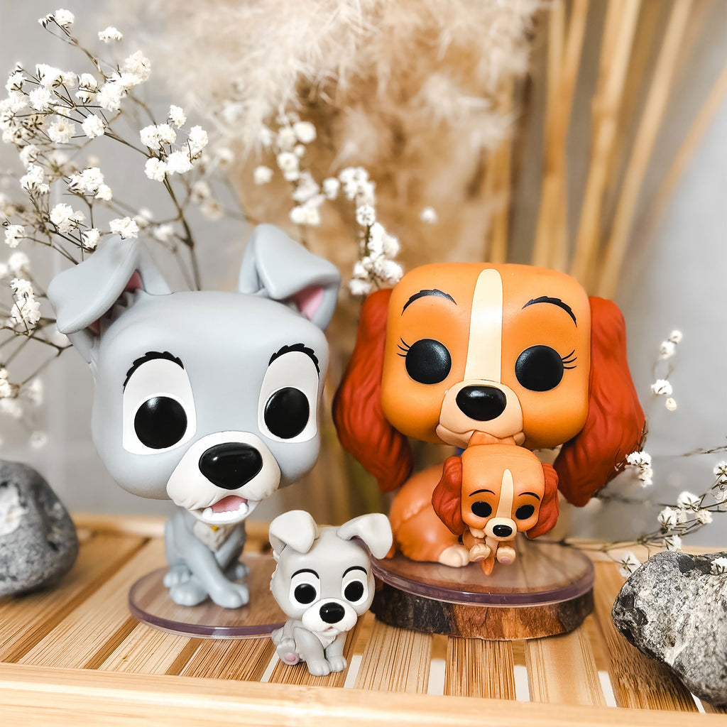 Imagen del producto La Dama y el Vagabundo - Dama con Cachorro Figura Funko Pop