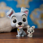 Imagen del producto La Dama y el Vagabundo - Vagabundo con Cachorro Figura Funko Pop