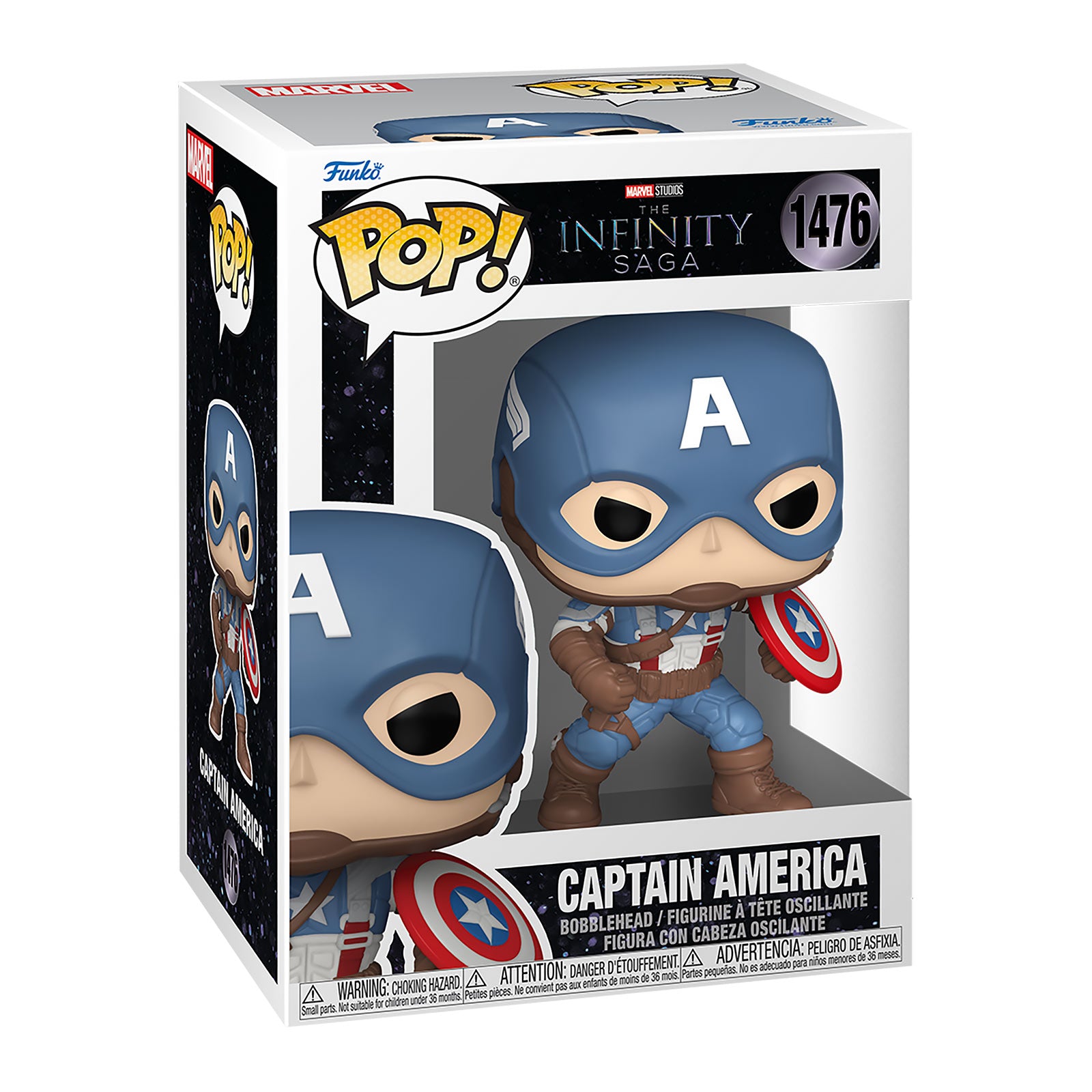 Imagen del producto Captain America - The First Avenger Figura Funko Pop Cabeza oscilante