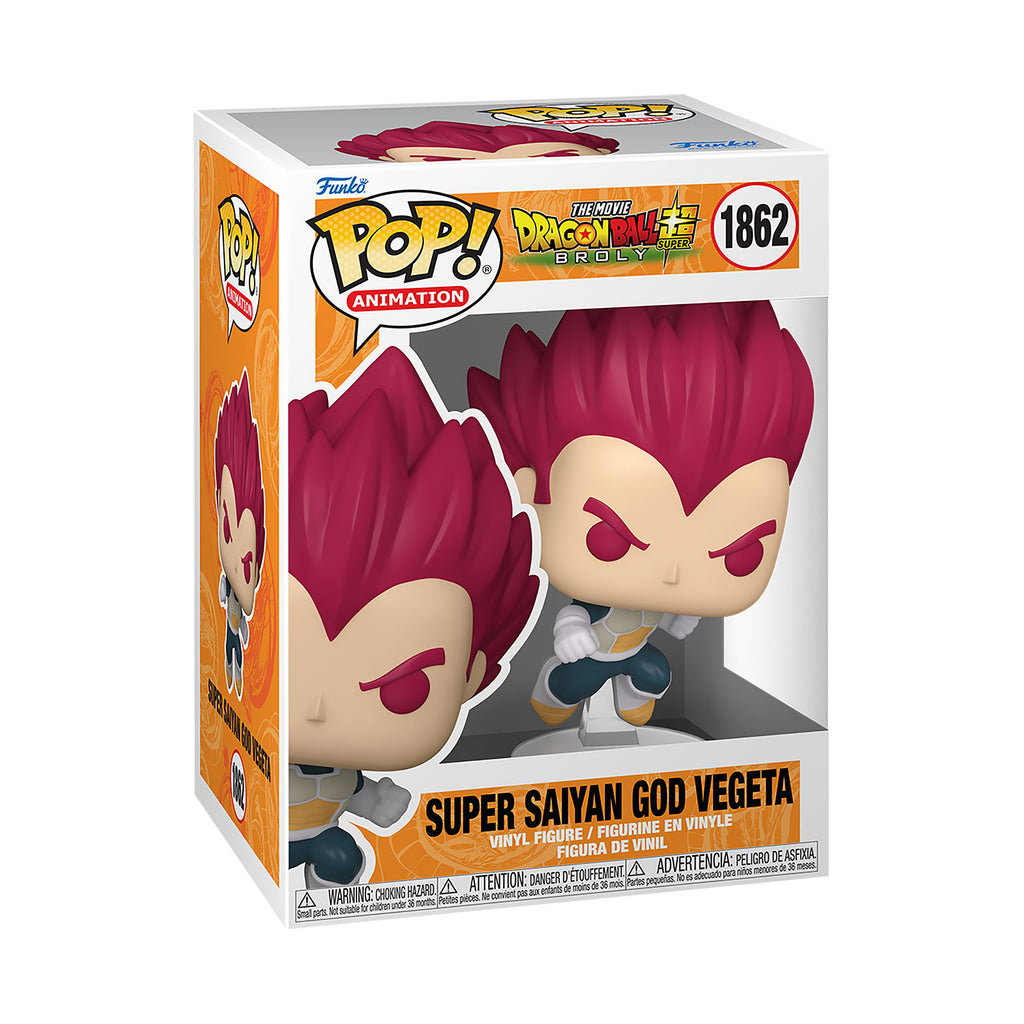 Imagen del producto Dragon Ball Super: Broly - Figura Funko Pop Super Saiyan God Vegeta