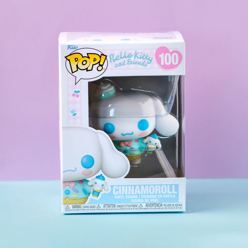 Imagen del producto Sanrio - Cinnamoroll con helado Hello Kitty and Friends Figura Funko Pop