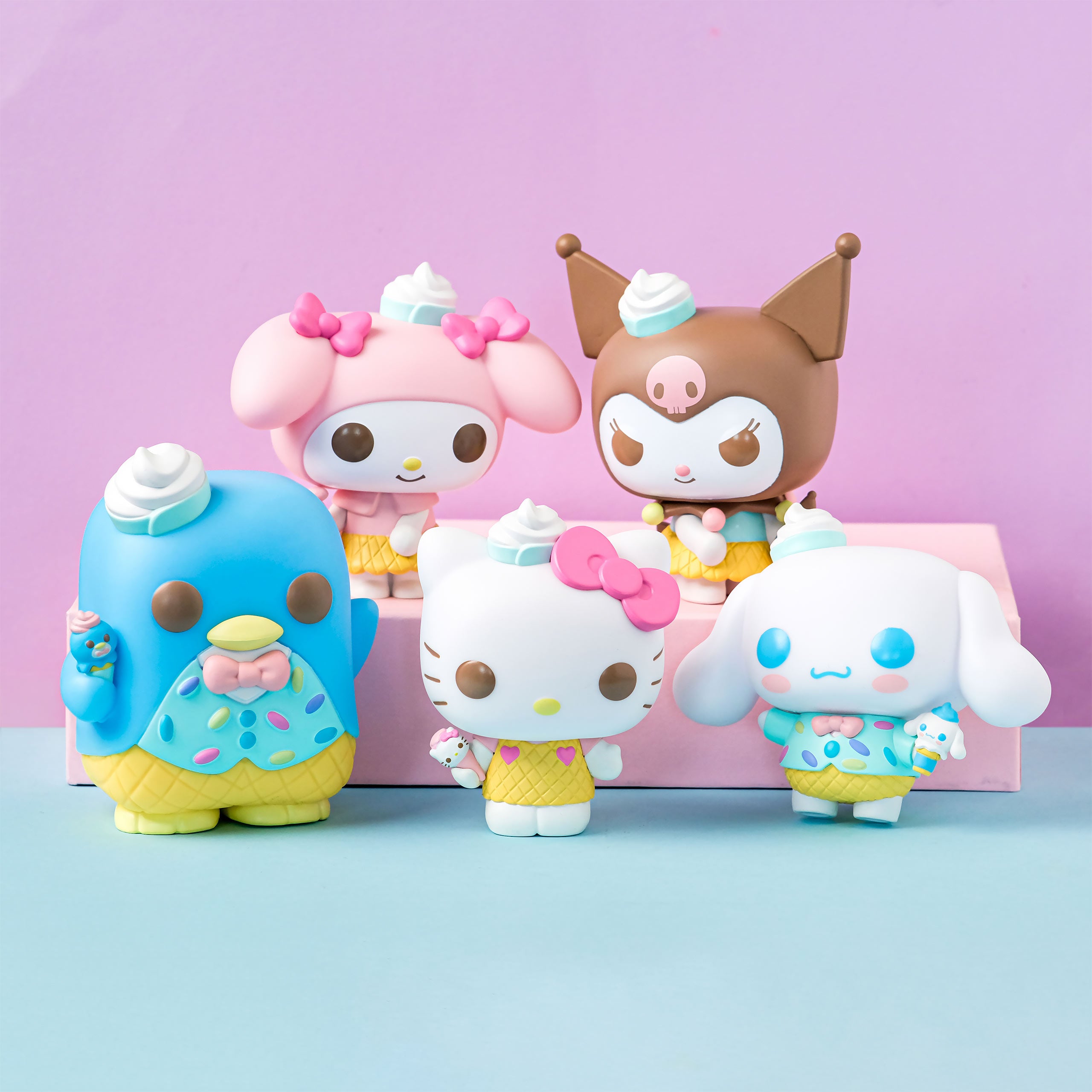 Imagen del producto Sanrio - Cinnamoroll con helado Hello Kitty and Friends Figura Funko Pop