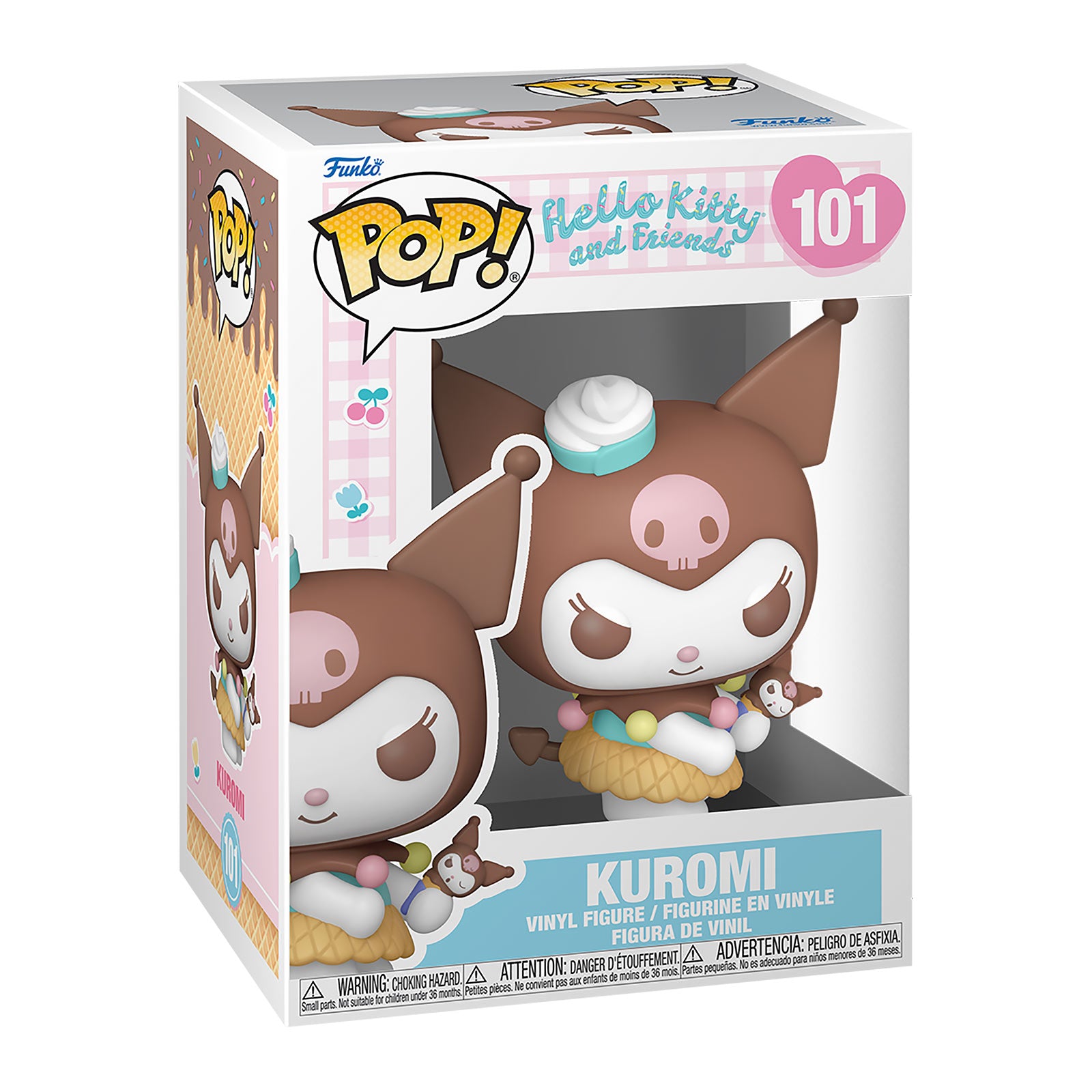 Product image Sanrio - Kuromi with Ice Cream Hello Kitty and Friends Funko Pop Figure