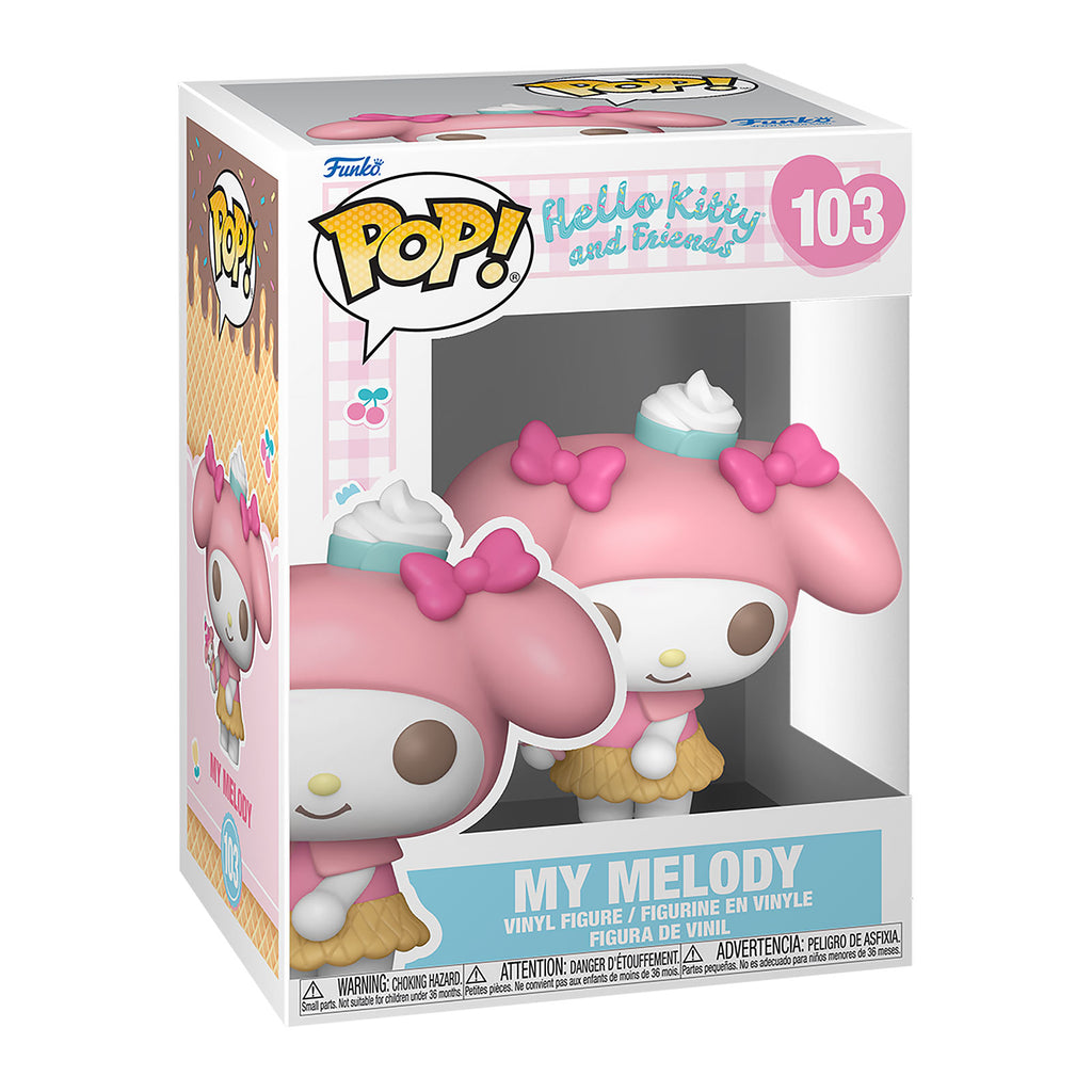 Imagen del producto Sanrio - My Melody con helado Hello Kitty and Friends Figura Funko Pop