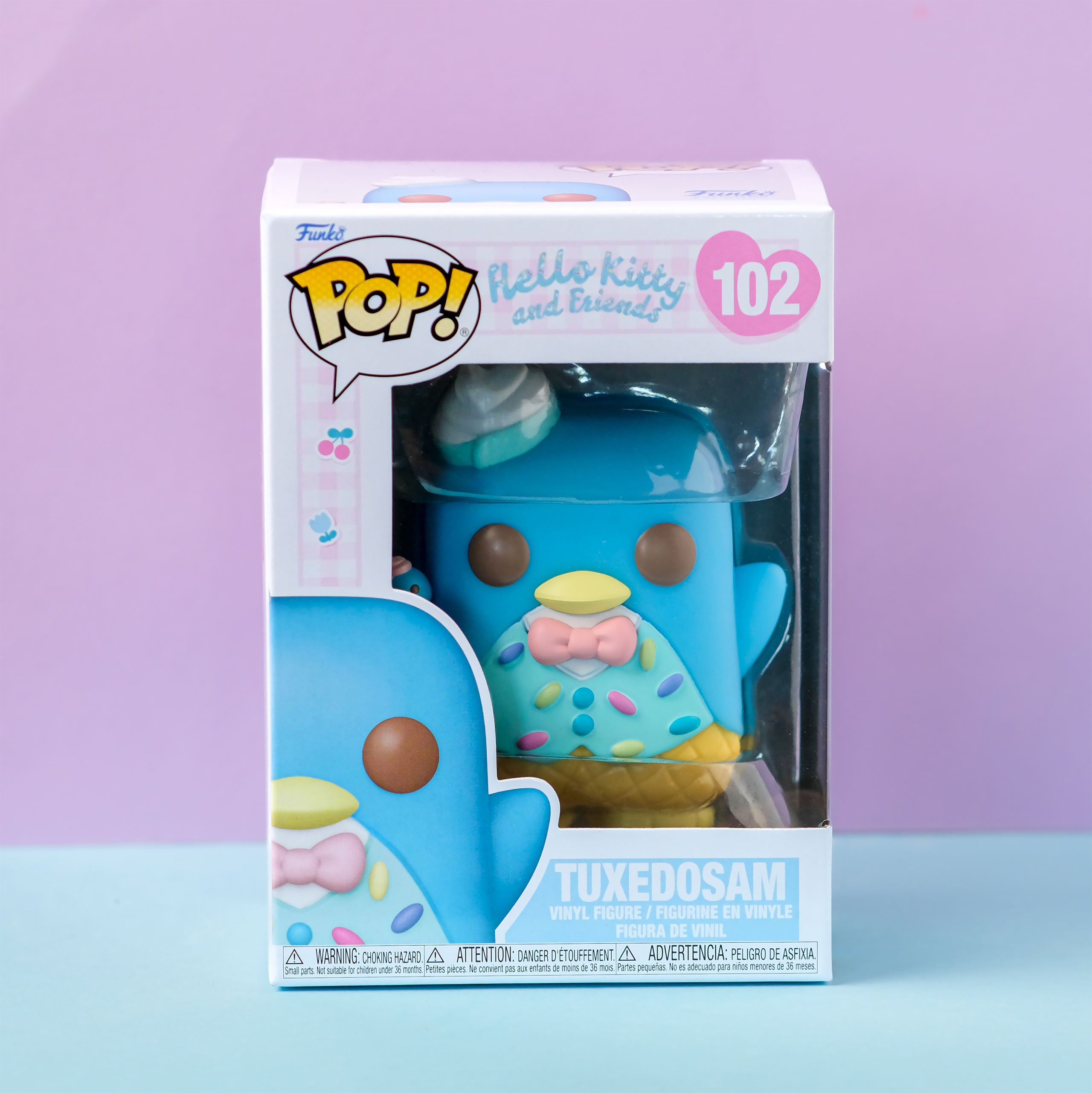 Imagen del producto Sanrio - Tuxedo Sam con helado Hello Kitty and Friends Figura Funko Pop