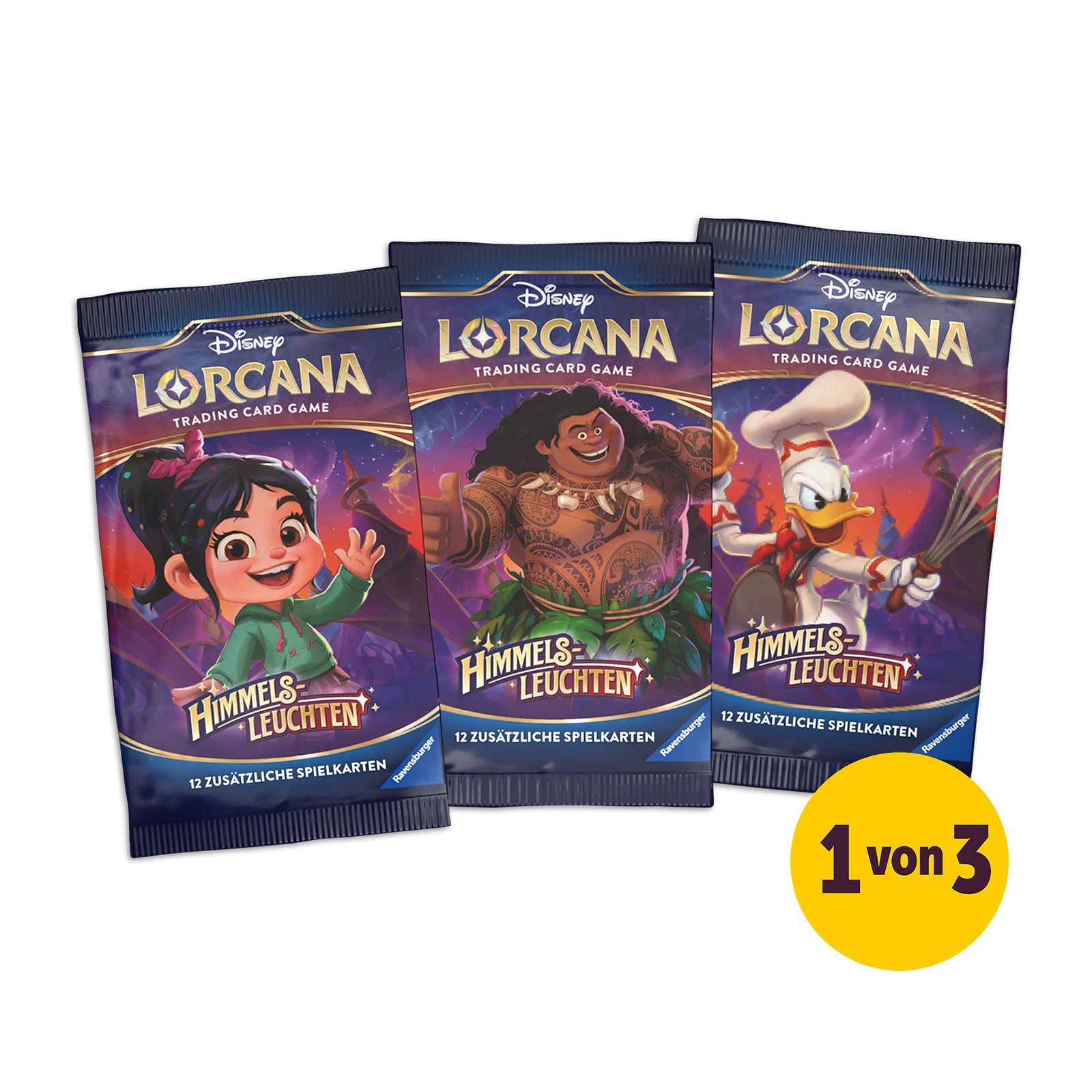 Imagen del producto Disney Lorcana Booster - Juego de cartas de intercambio Skyglow