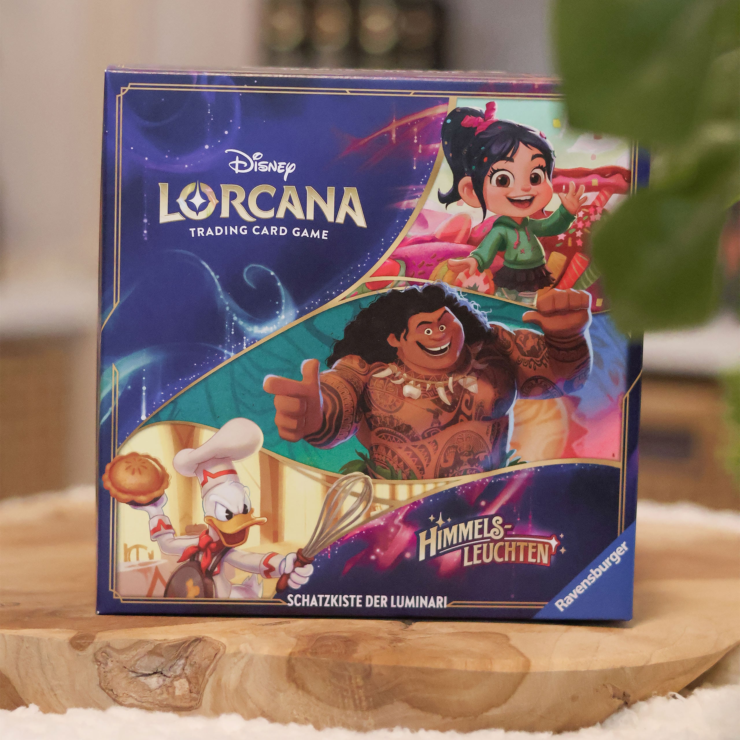 Imagen del producto Disney Lorcana Cofre del Tesoro de los Luminari - Juego de Cartas Coleccionables Luces del Cielo