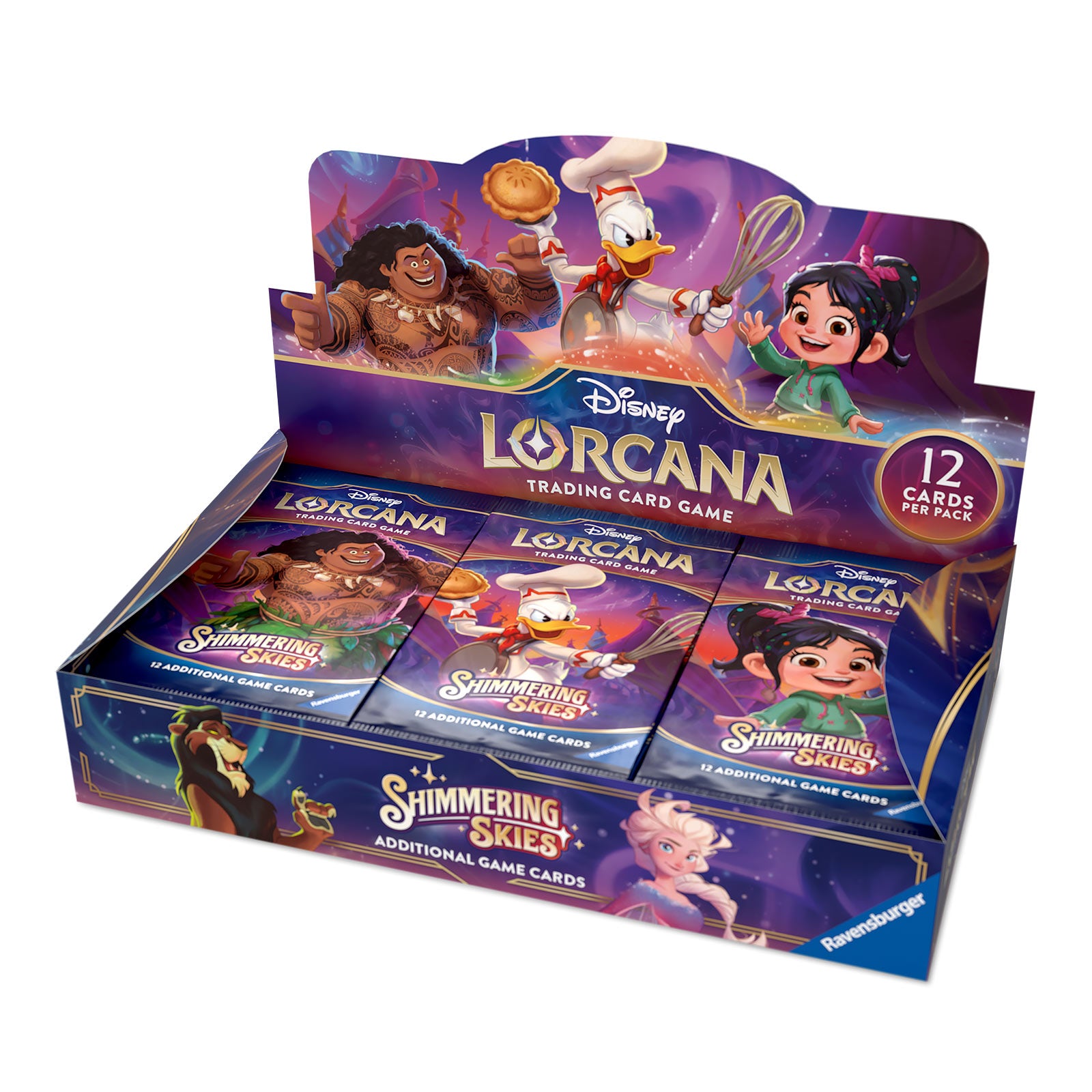Imagen del producto Disney Lorcana Booster Display - Shimmering Skies Juego de Cartas Coleccionables