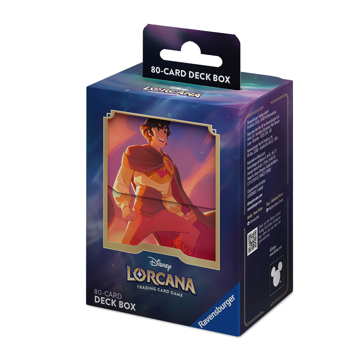 Imagen del producto Caja de cartas coleccionables Disney Lorcana Aladdin - Juego de cartas de intercambio Skyglow