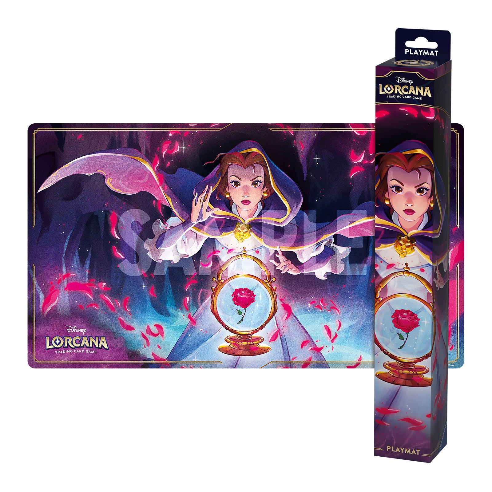 Product image Disney Lorcana Playmat Belle - Skyglow Trading Card Game