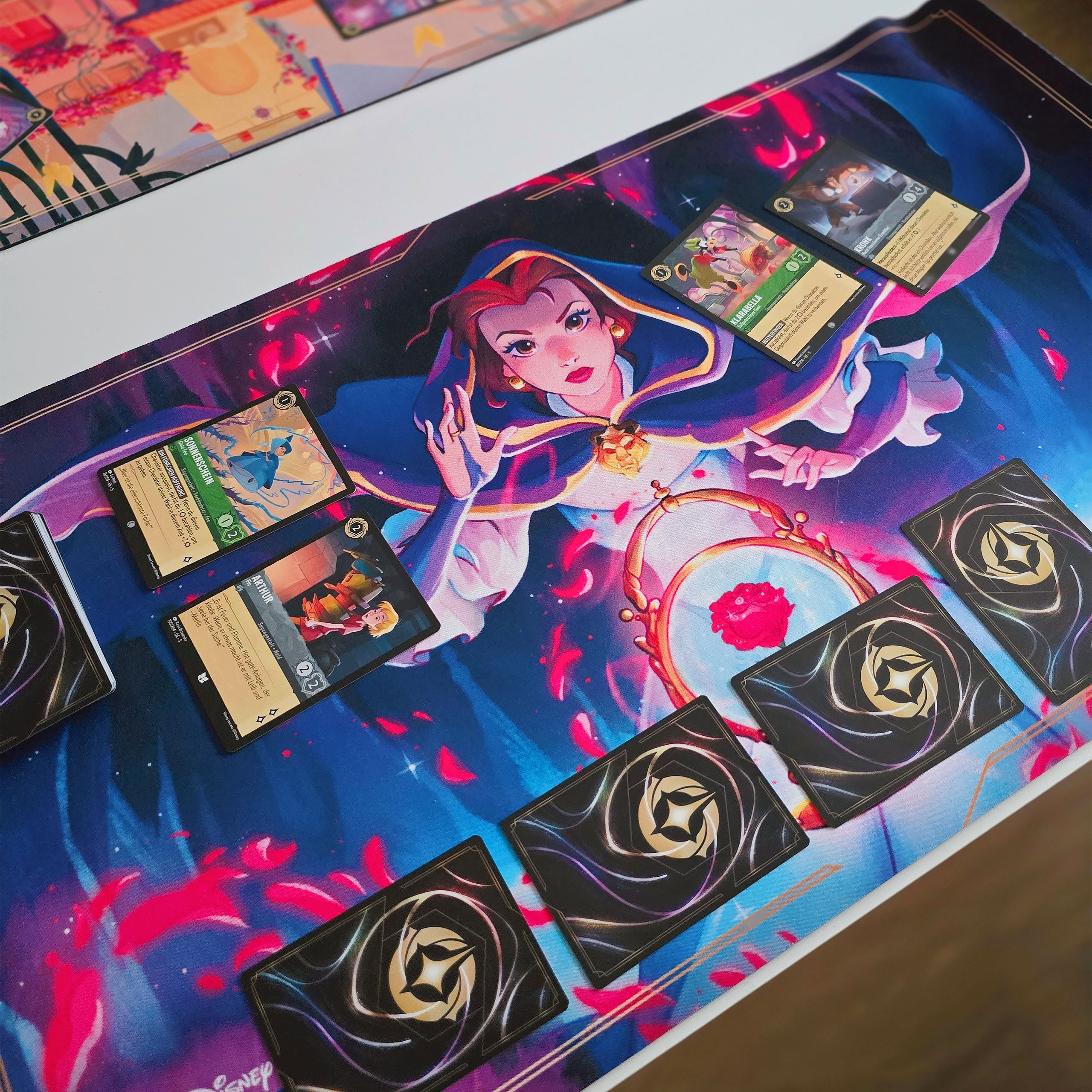 Product image Disney Lorcana Playmat Belle - Skyglow Trading Card Game