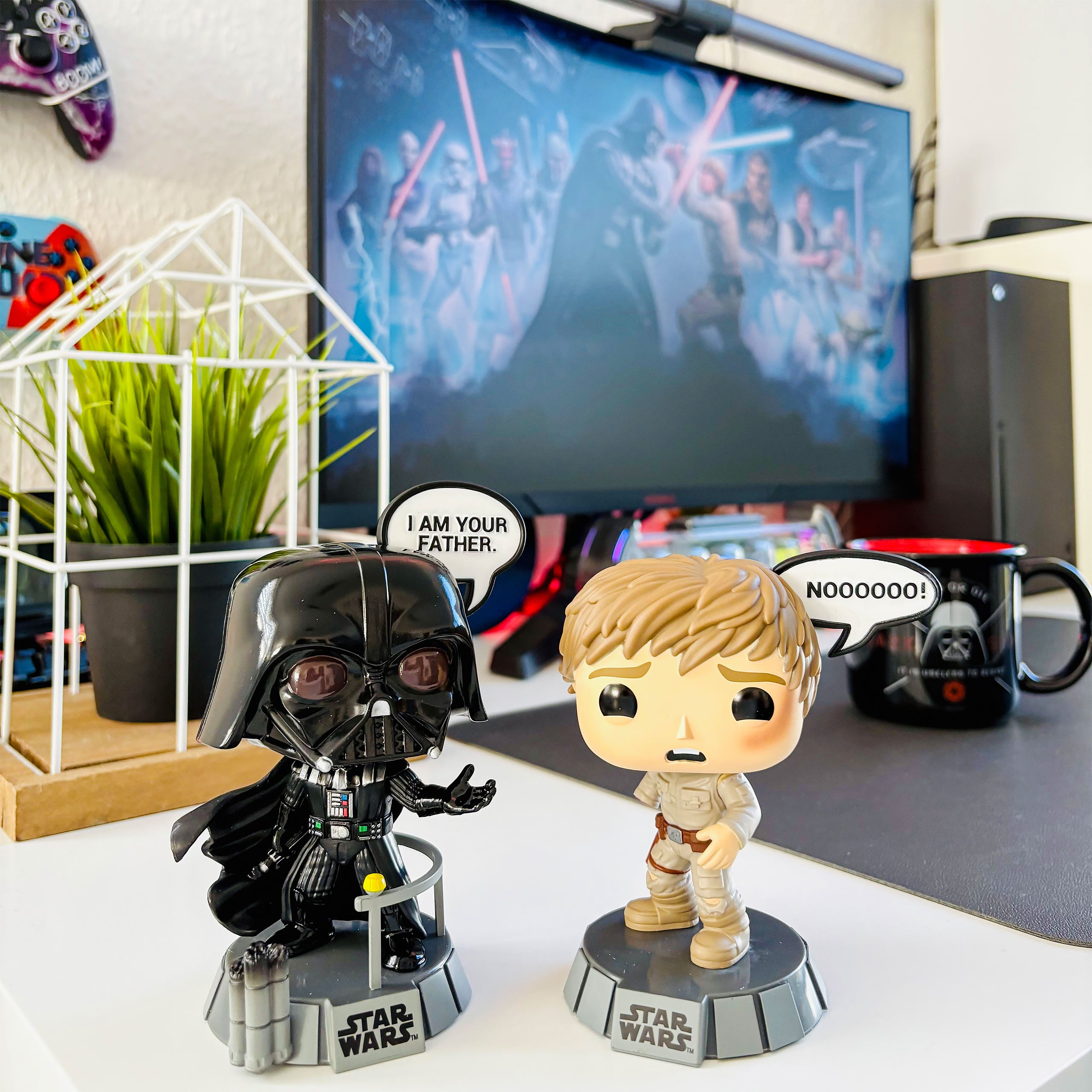 Product image Star Wars - Vader and Luke Funko Pop Bobblehead Figures 2-Pack