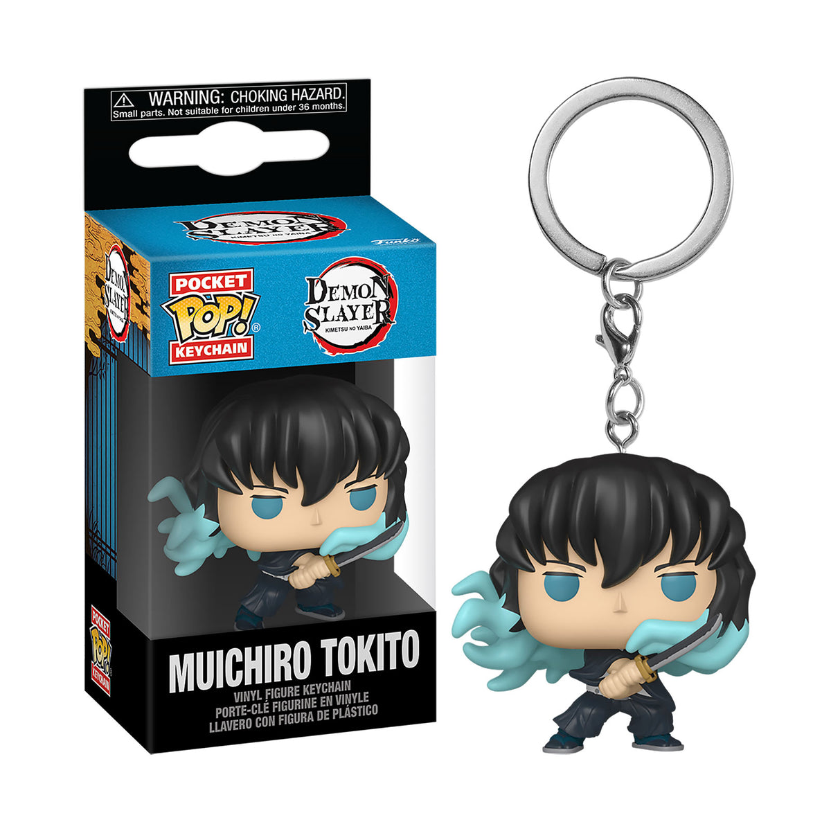 Imagen del producto Demon Slayer - Muichiro (Ataque) Llavero Funko Pop