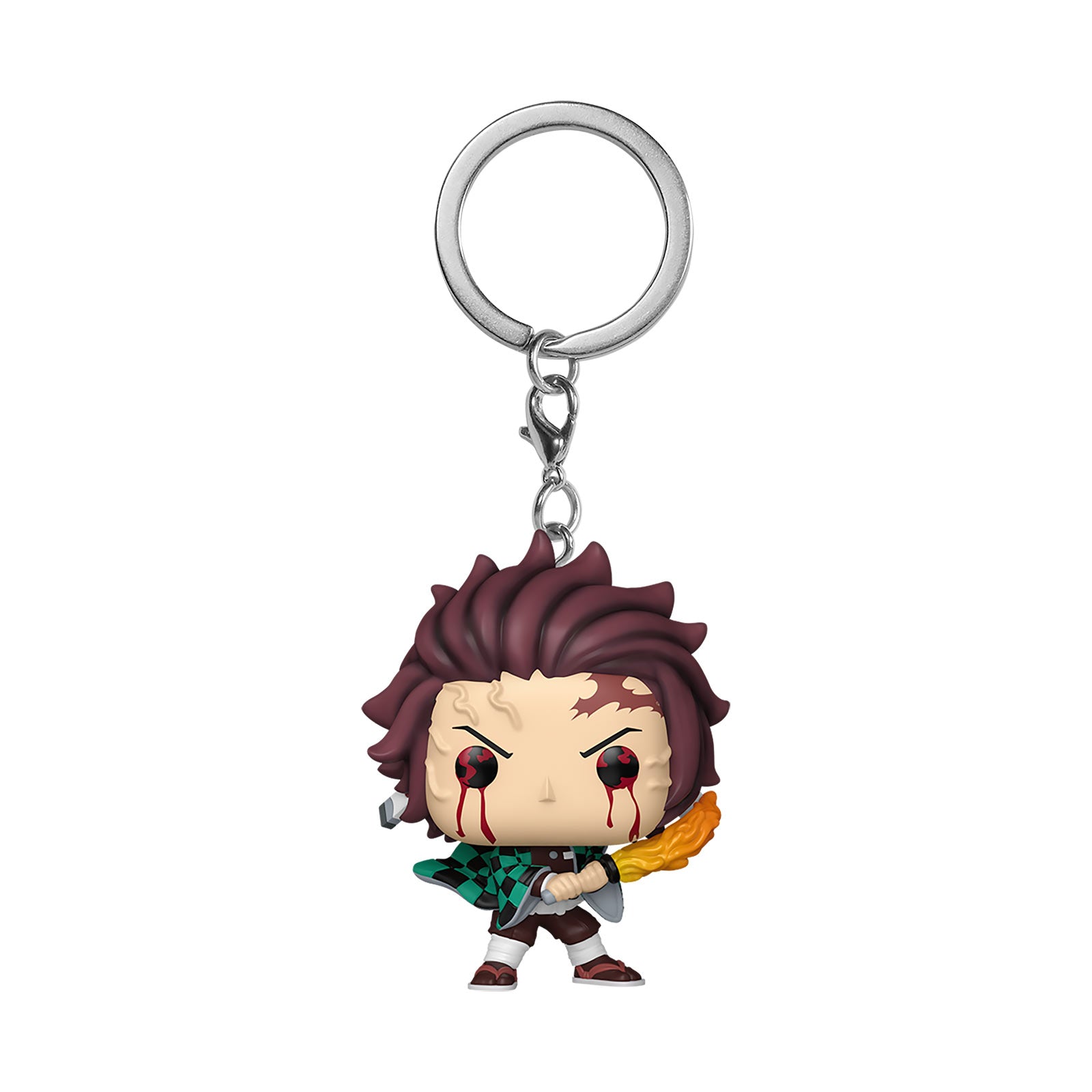 Imagen del producto Demon Slayer - Tanjiro (Sun Breathing) llavero Funko Pop