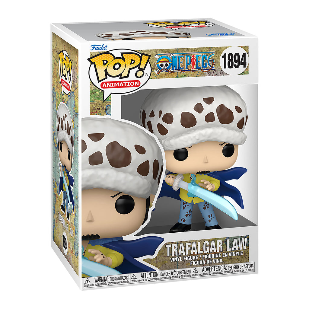 Imagen del producto One Piece - Law con Kikoku Figura Funko Pop