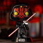 Imagen del producto Star Wars - Figura Funko Pop de Darth Maul con cabeza oscilante