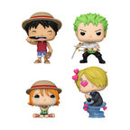 Imagen del producto One Piece - Refresh Funko Pocket Pop Set de 4 Figuras