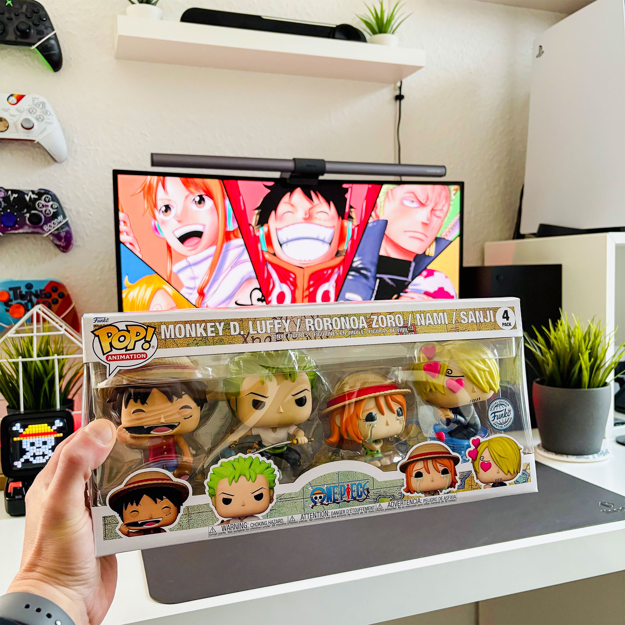 Imagen del producto One Piece - Refresh Funko Pocket Pop Set de 4 Figuras