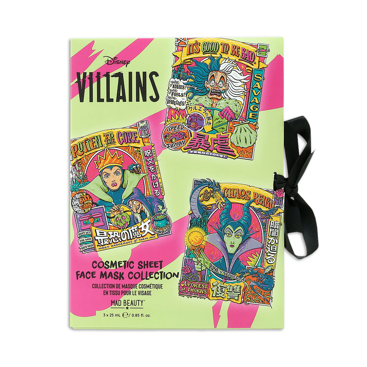 Product image Villains - Sheet Masks Set of 3