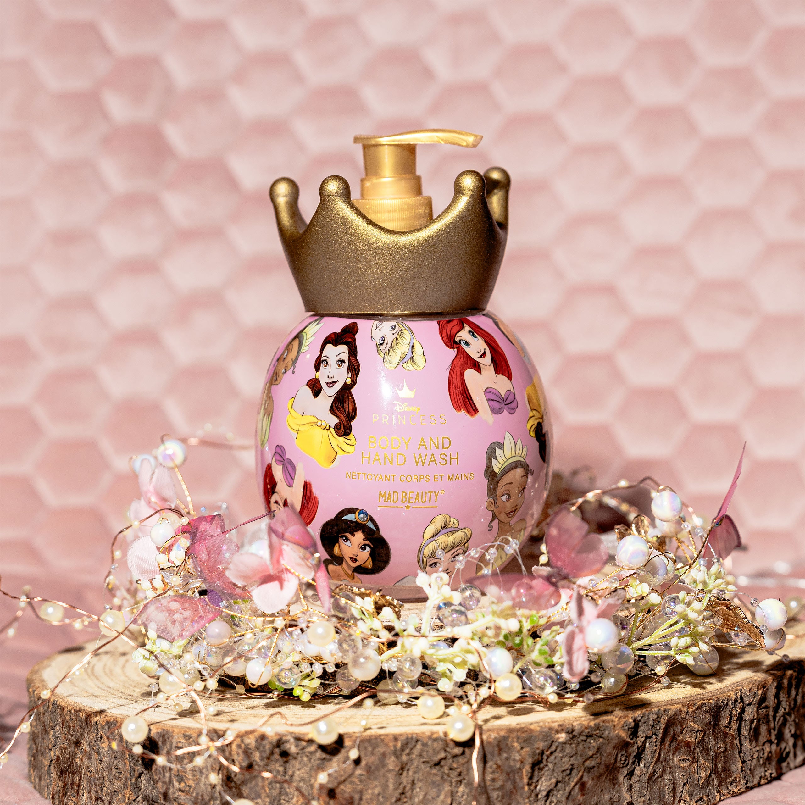 Imagen del producto Disney Princess - Dispensador de jabón con gel de lavado