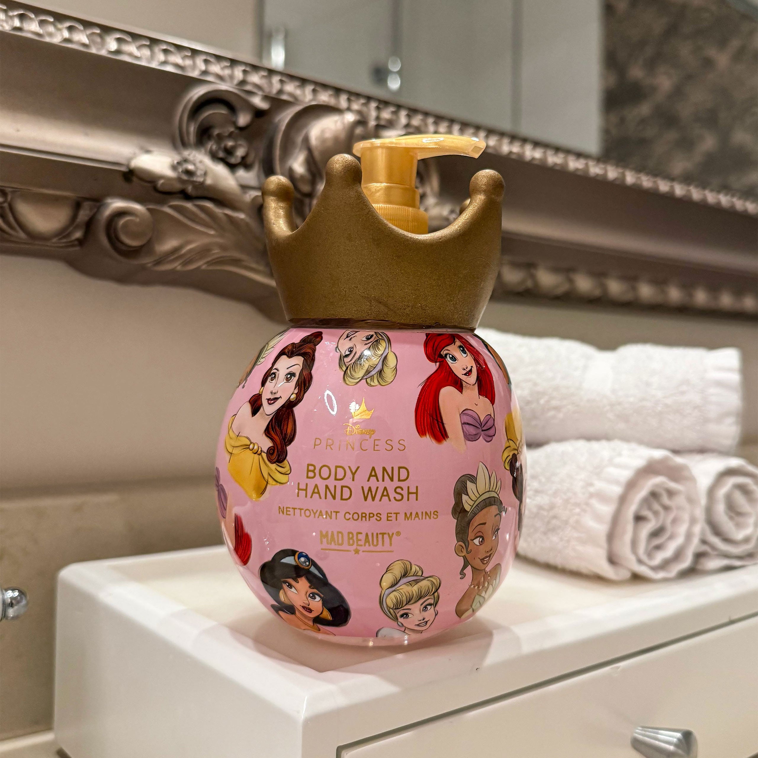 Imagen del producto Disney Princess - Dispensador de jabón con gel de lavado