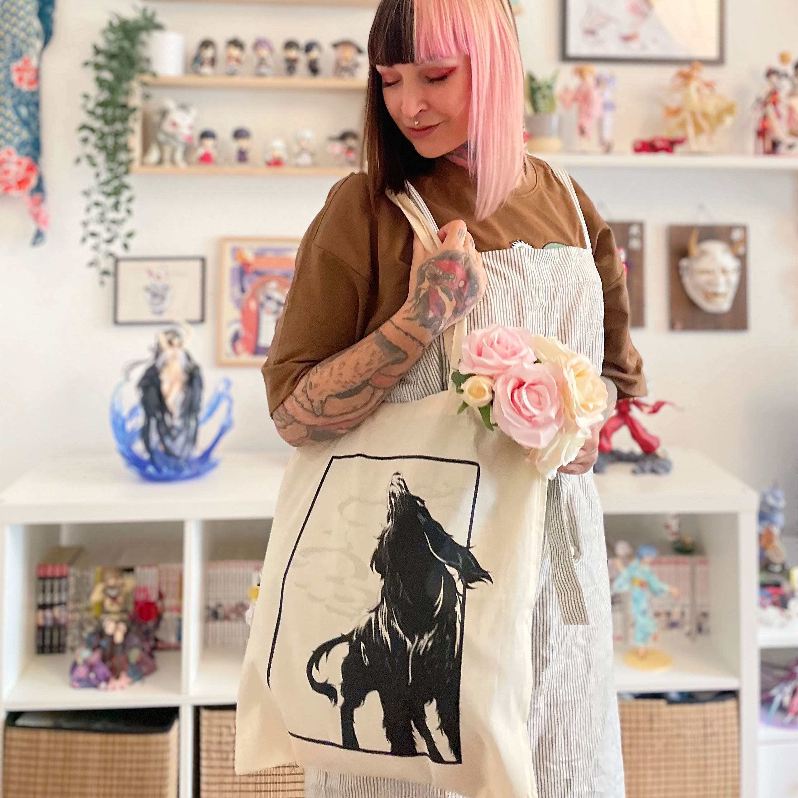 Imagen del producto Bolsa de yute Ruth para los fans de La Novia del Mago