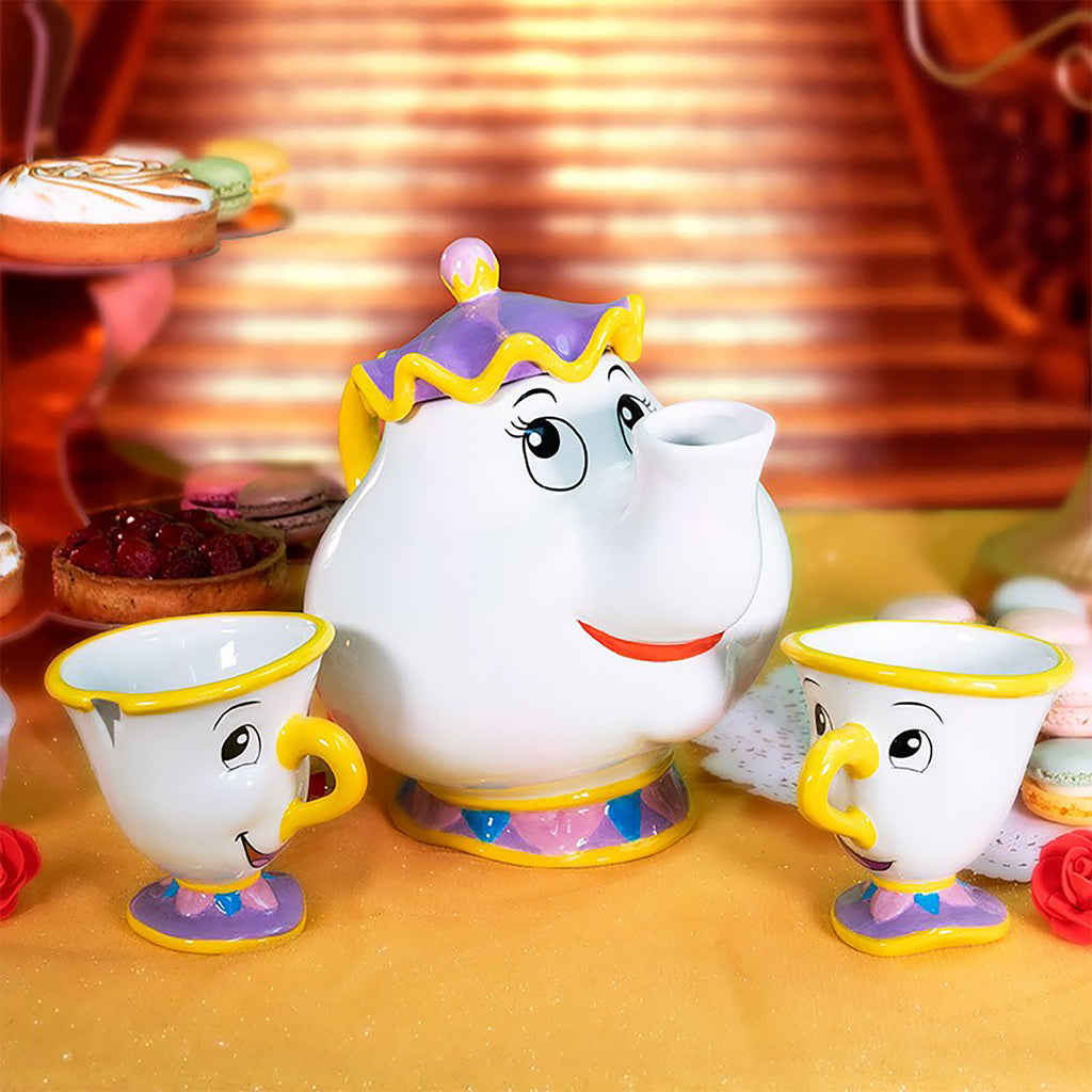 Imagen del producto La Bella y la Bestia - Sra. Potts y Chip juego de té de 3 piezas