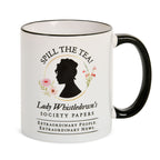 Product image Spill the Tea! Society Papers Mug for Bridgerton Fans