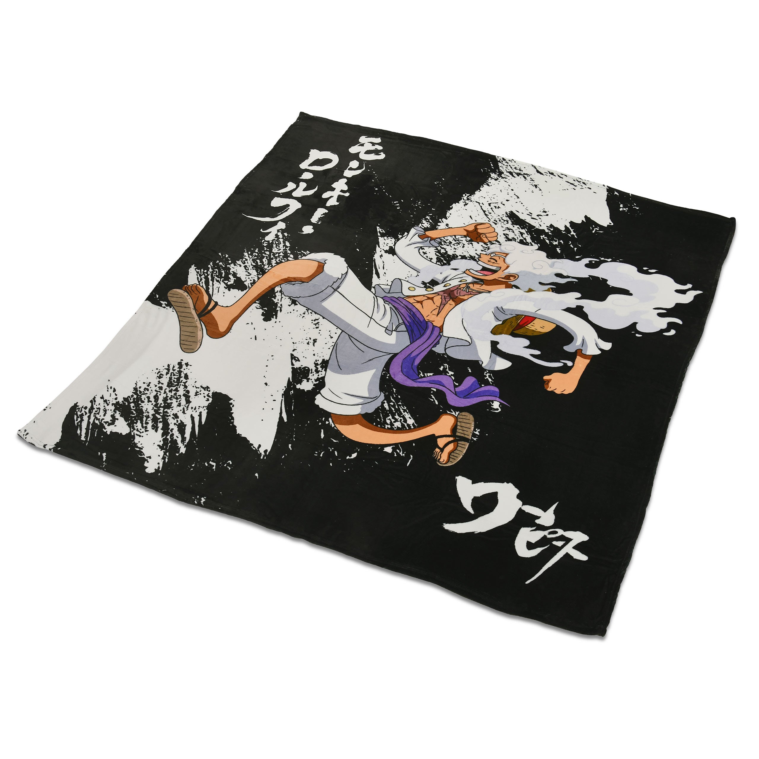 Imagen del producto One Piece: Gear 5 - Manta de felpa de Monkey D. Luffy
