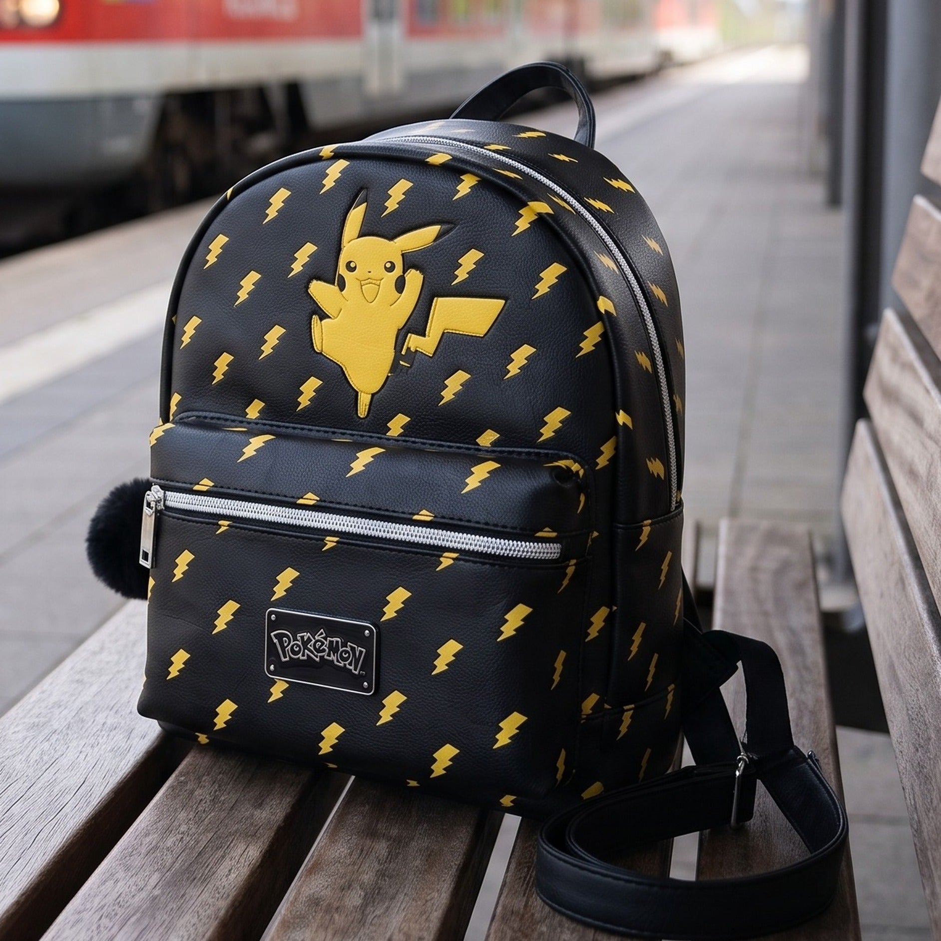 Imagen del producto Pokémon - Pikachu Lightning mini mochila negra