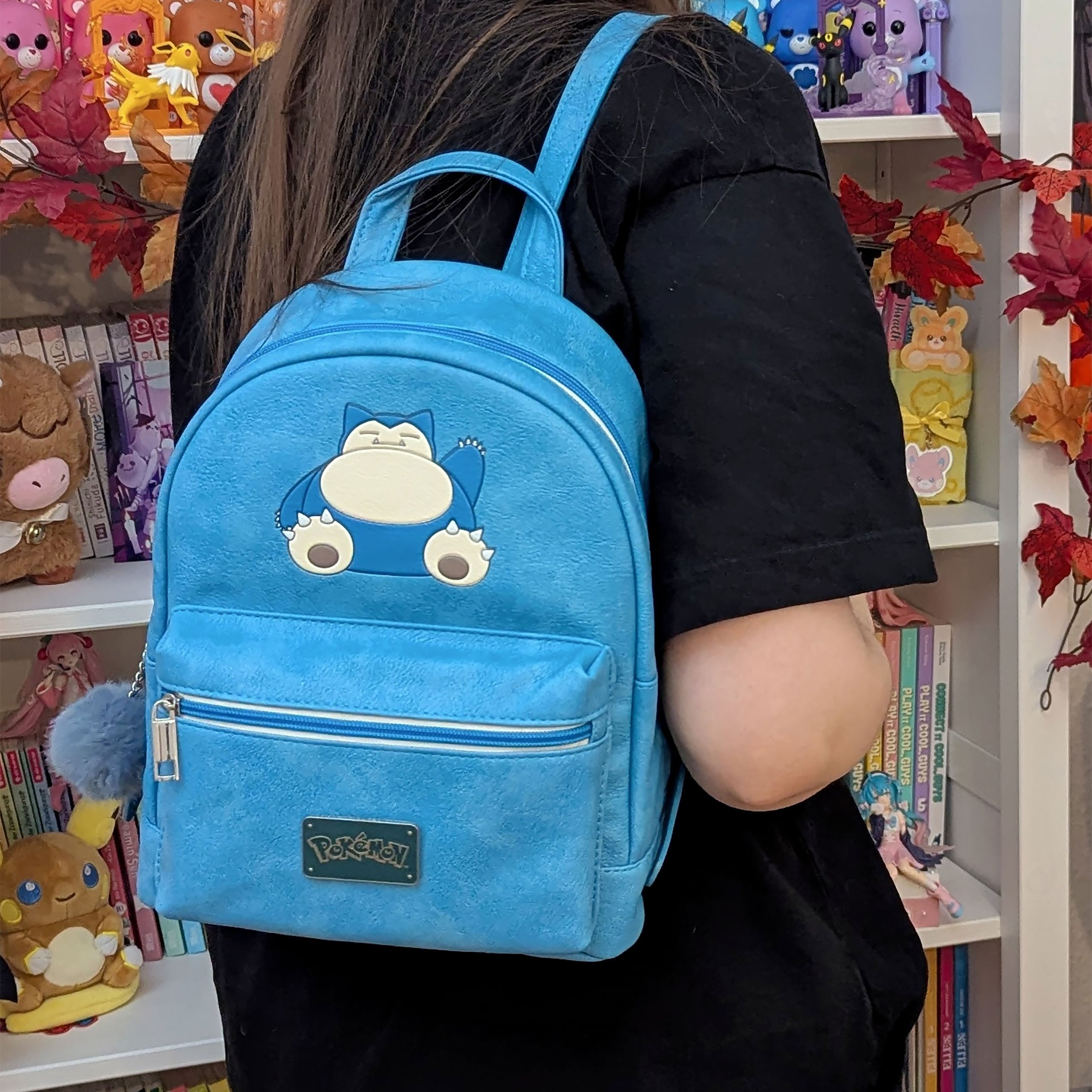 Imagen del producto Pokemon - Mochila mini Snorlax durmiendo azul