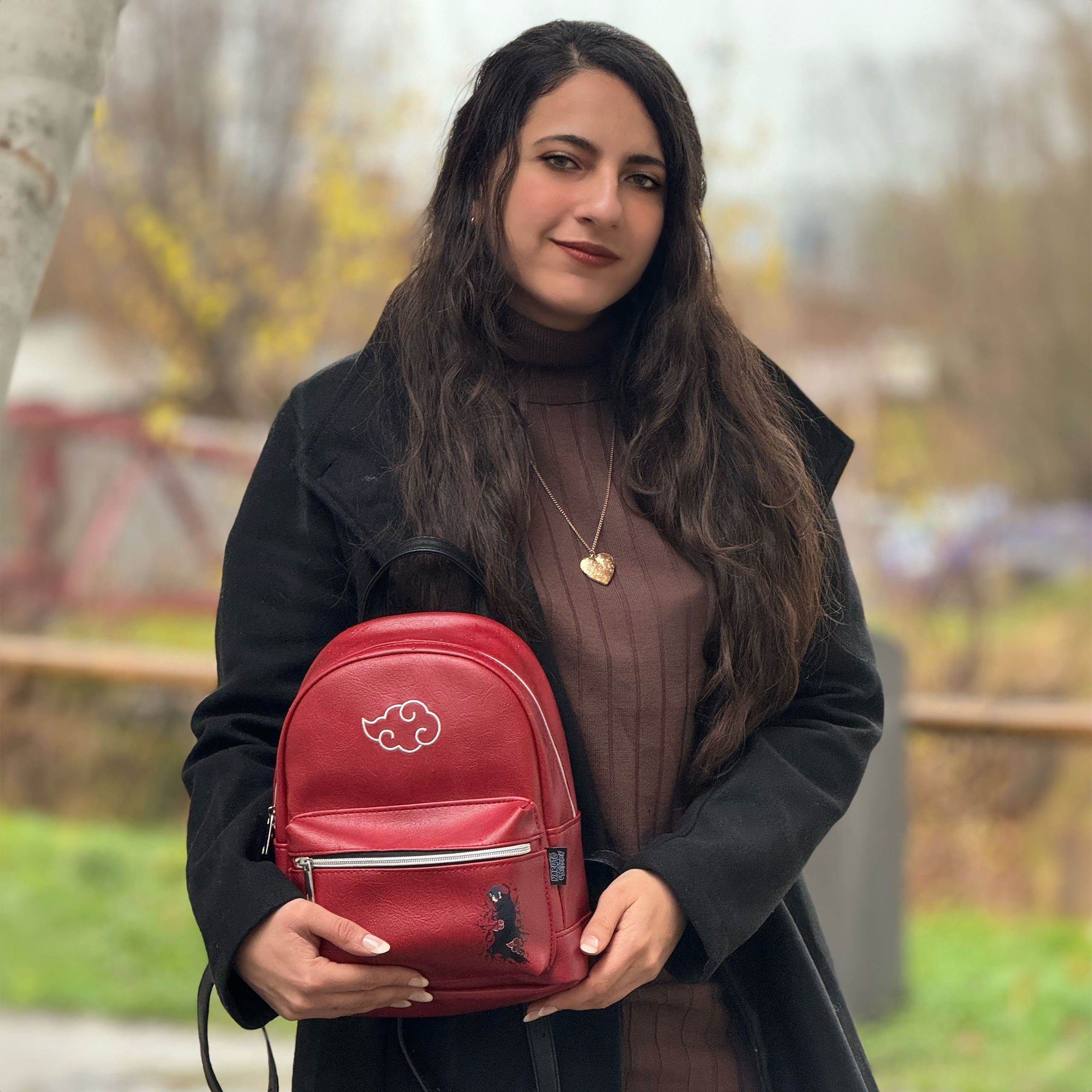 Imagen del producto Naruto - Mochila Mini Akatsuki Roja