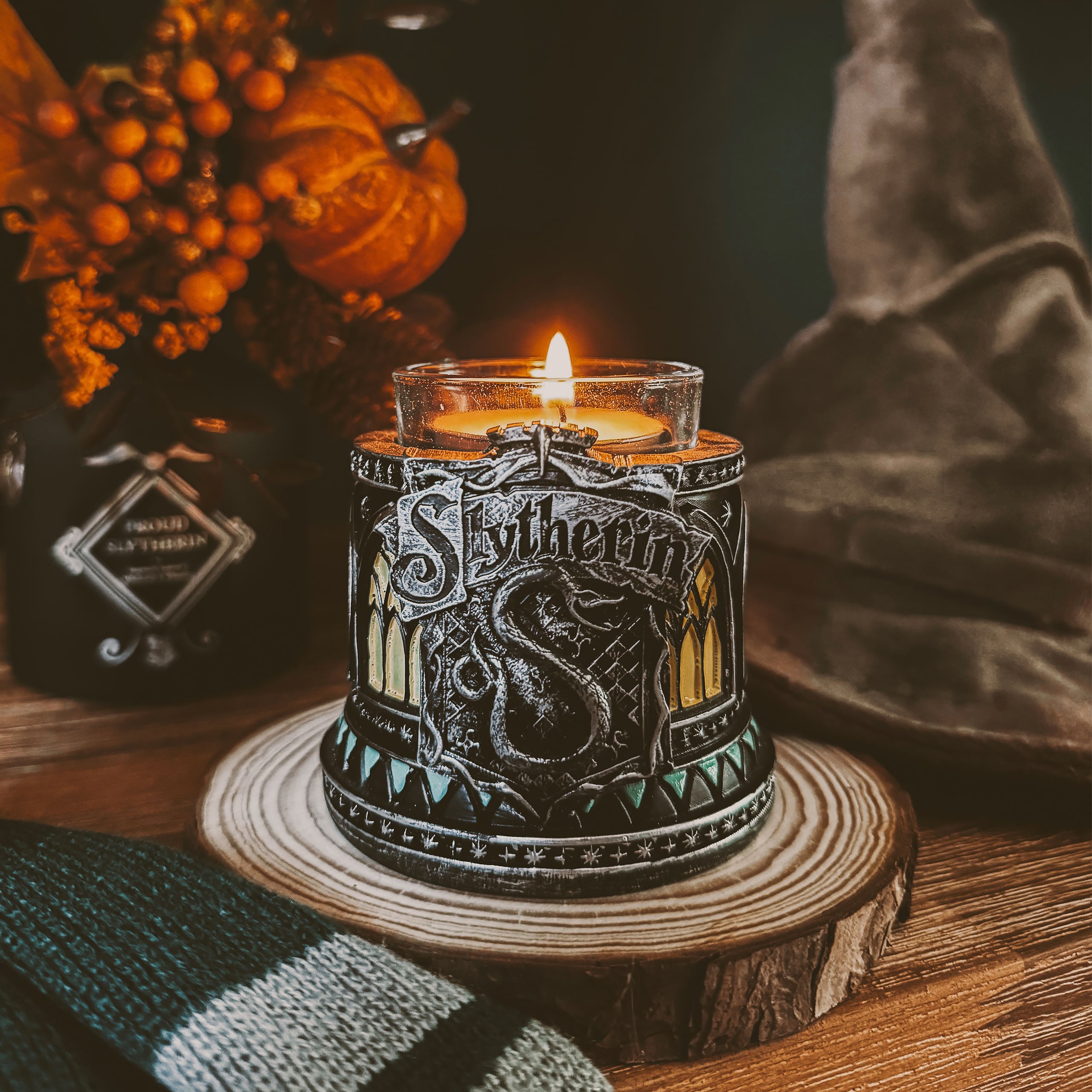 Imagen del producto Portavelas Slytherin - Harry Potter