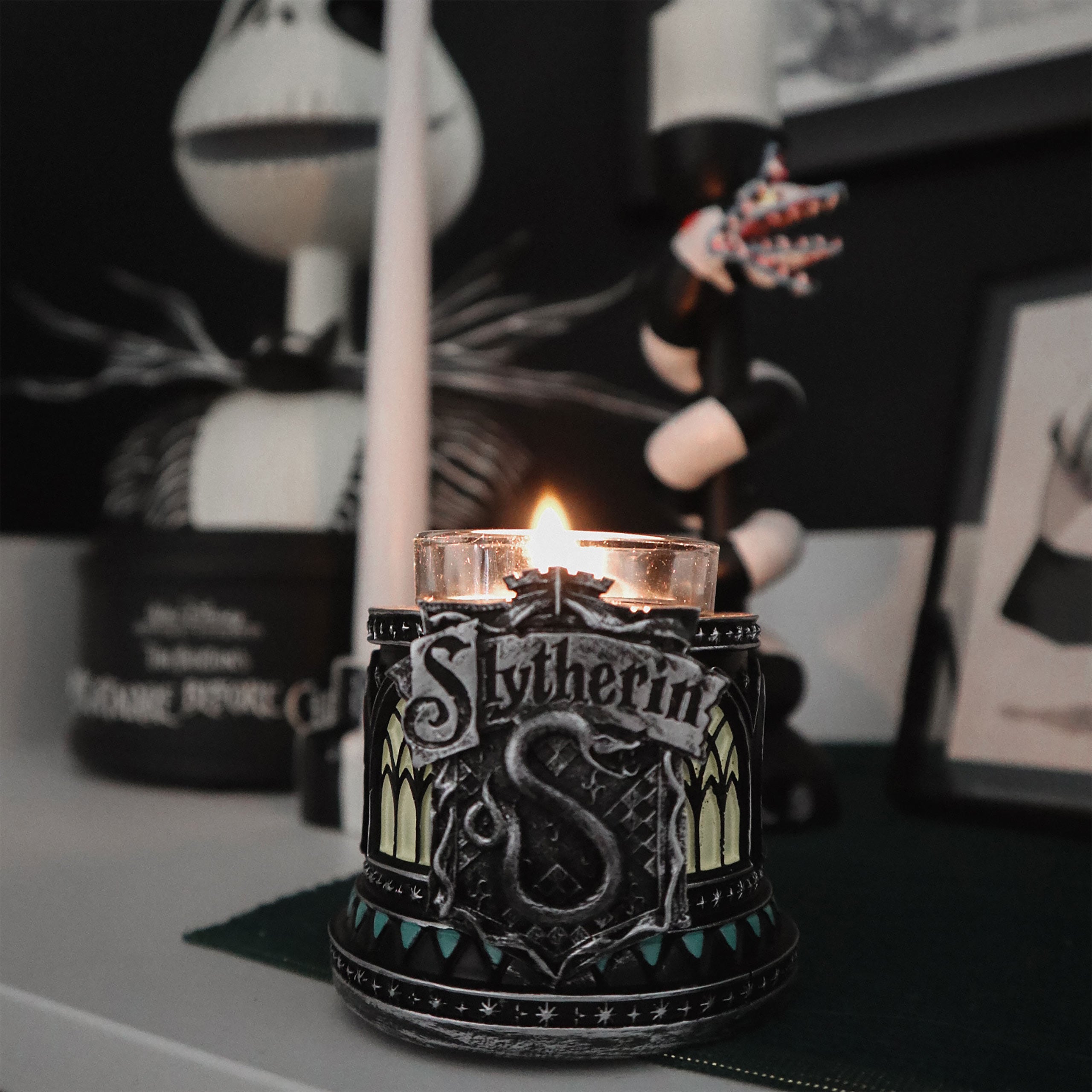 Imagen del producto Portavelas Slytherin - Harry Potter