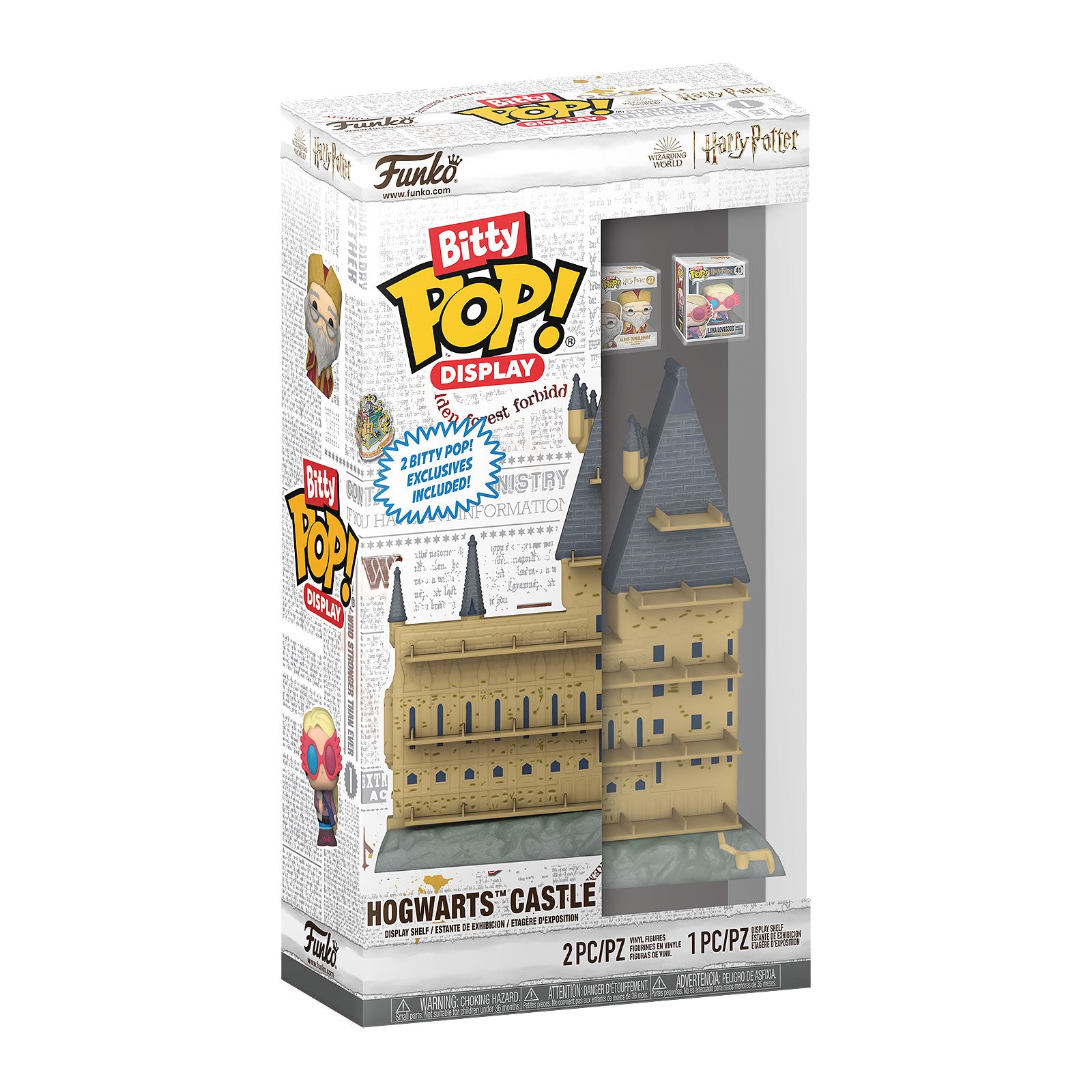Product image Harry Potter - Hogwarts Castle Funko Bitty Pop Display with 2 Figures