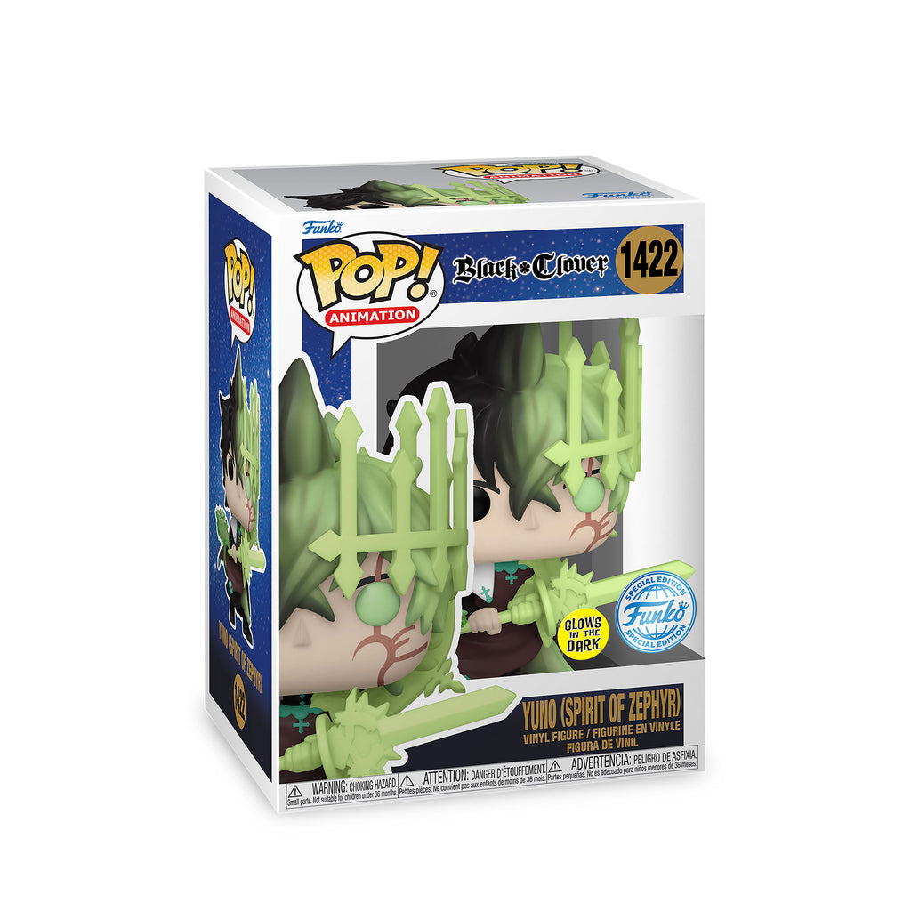 Imagen del producto Black Clover - Yuno (Espíritu de Zephyr) Figura Funko Pop