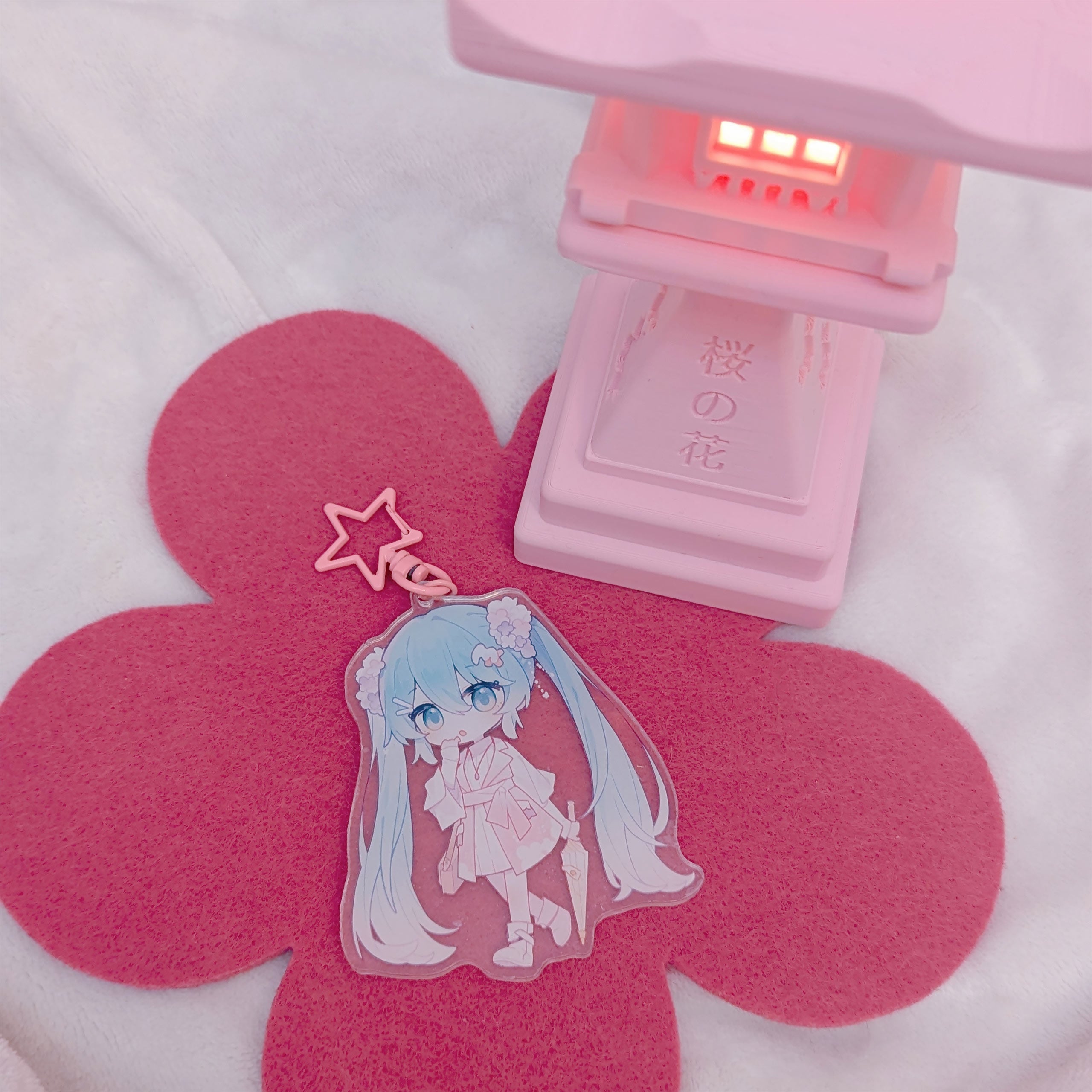 Imagen del producto Hatsune Miku - Kawaii Summer Time Llavero de Acrílico